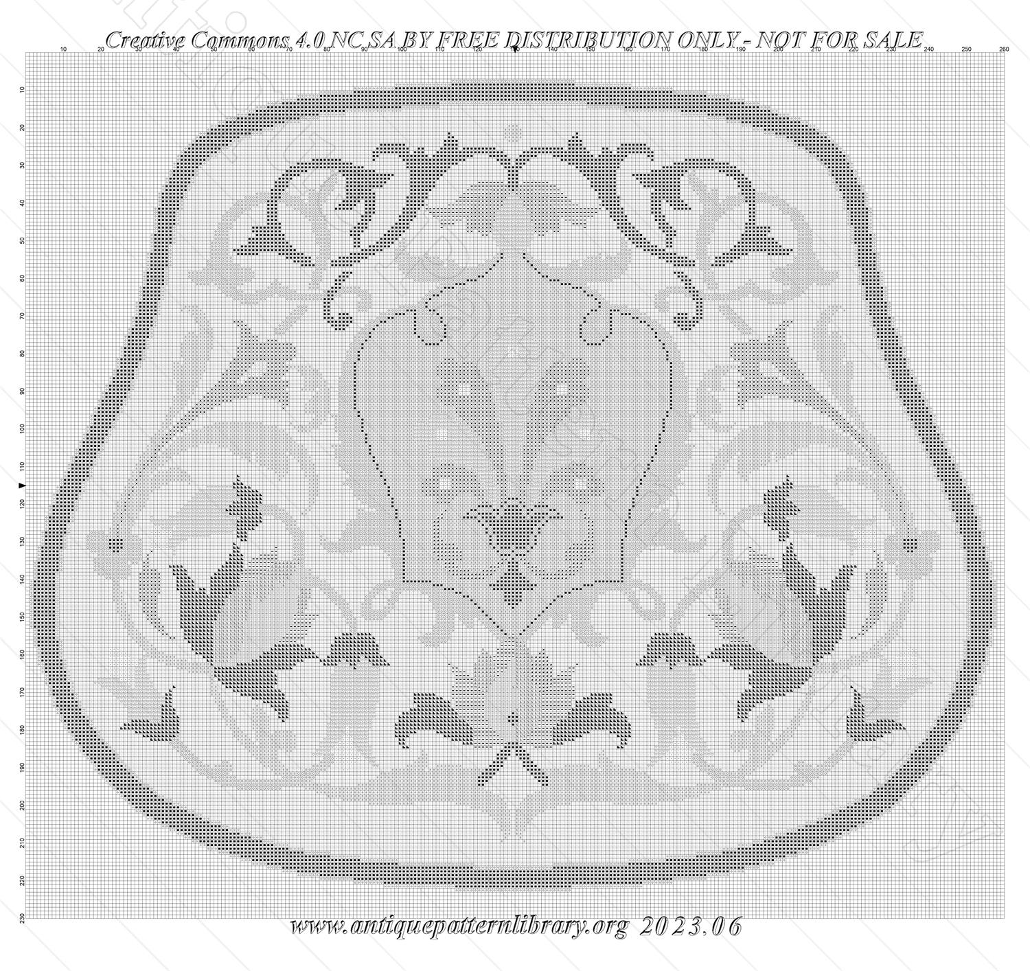 A-MH141 Chair seat pattern 