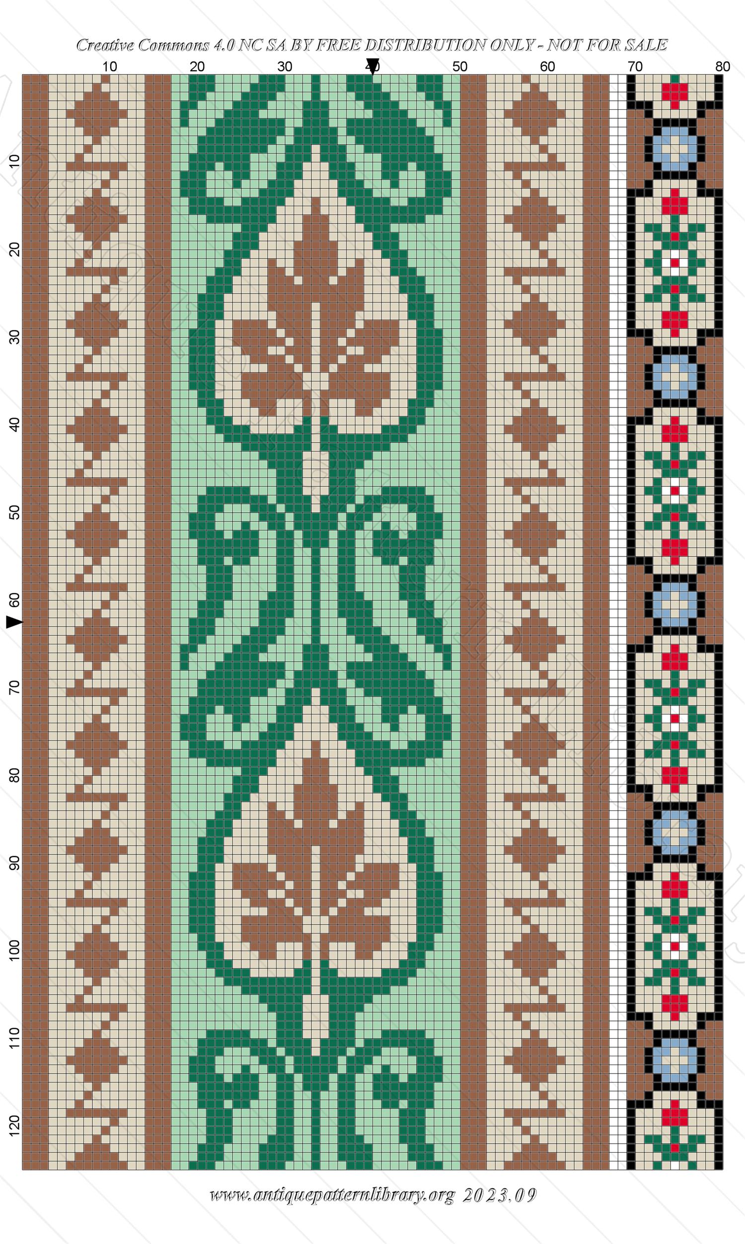 A-MH153 Two border patterns