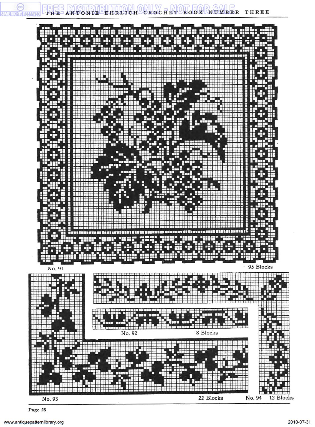 B-AH001 Antonie Ehrlich Crochet Book No. 3: