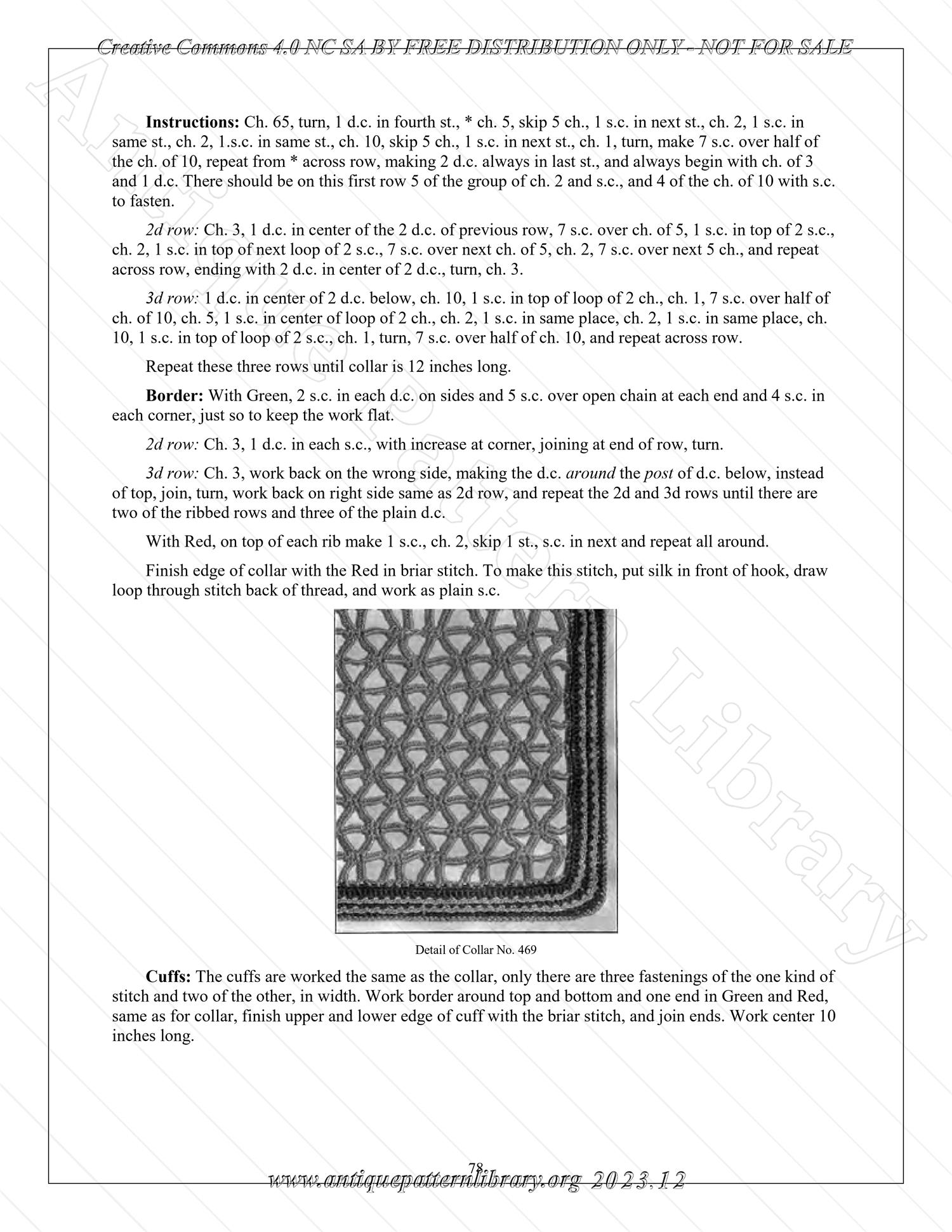B-PB001 Lessons in Crochet