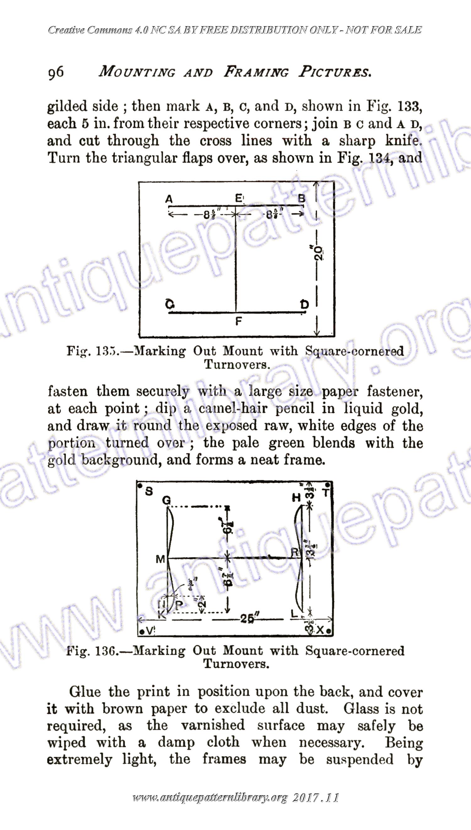 B-SW032 Mounting and Framing Pictures