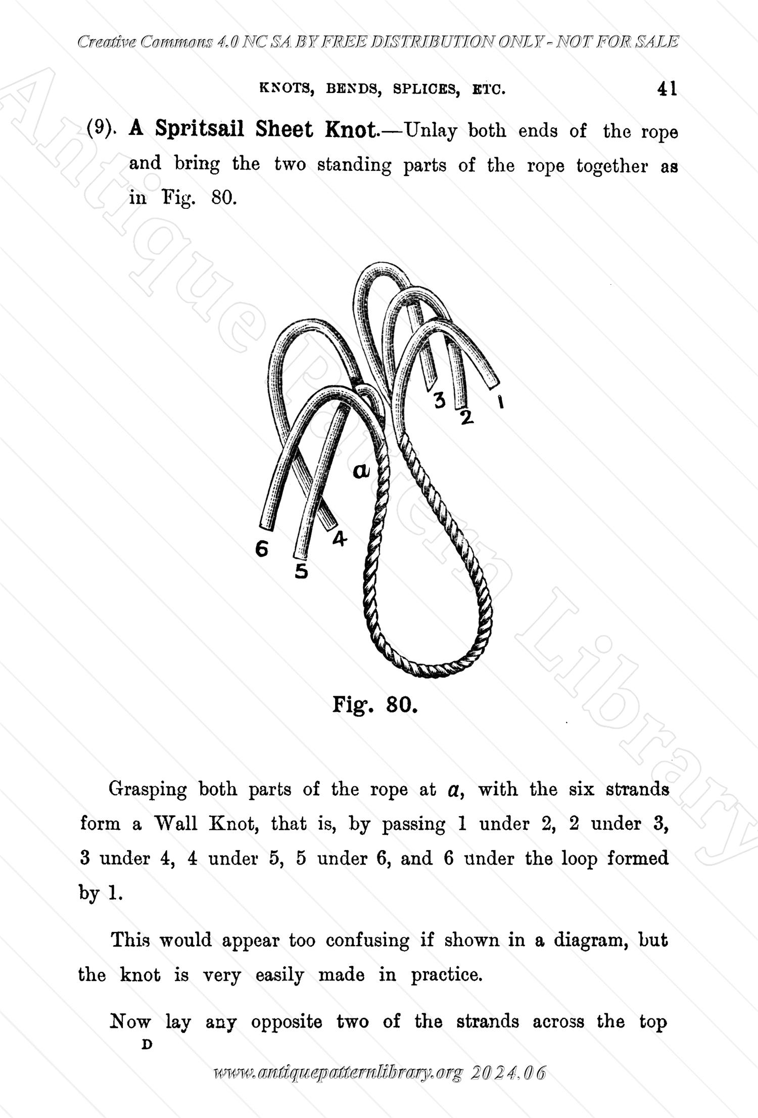 B-SW048 Knots and Splices