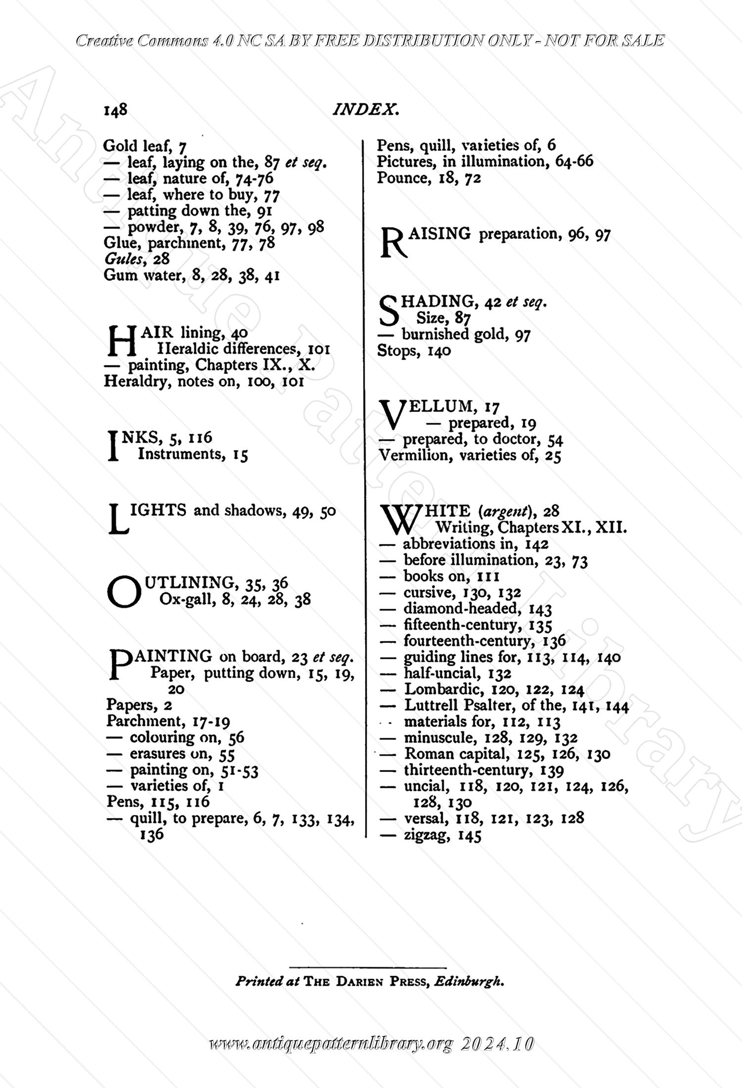 B-SW069 Illuminating and Missal Painting