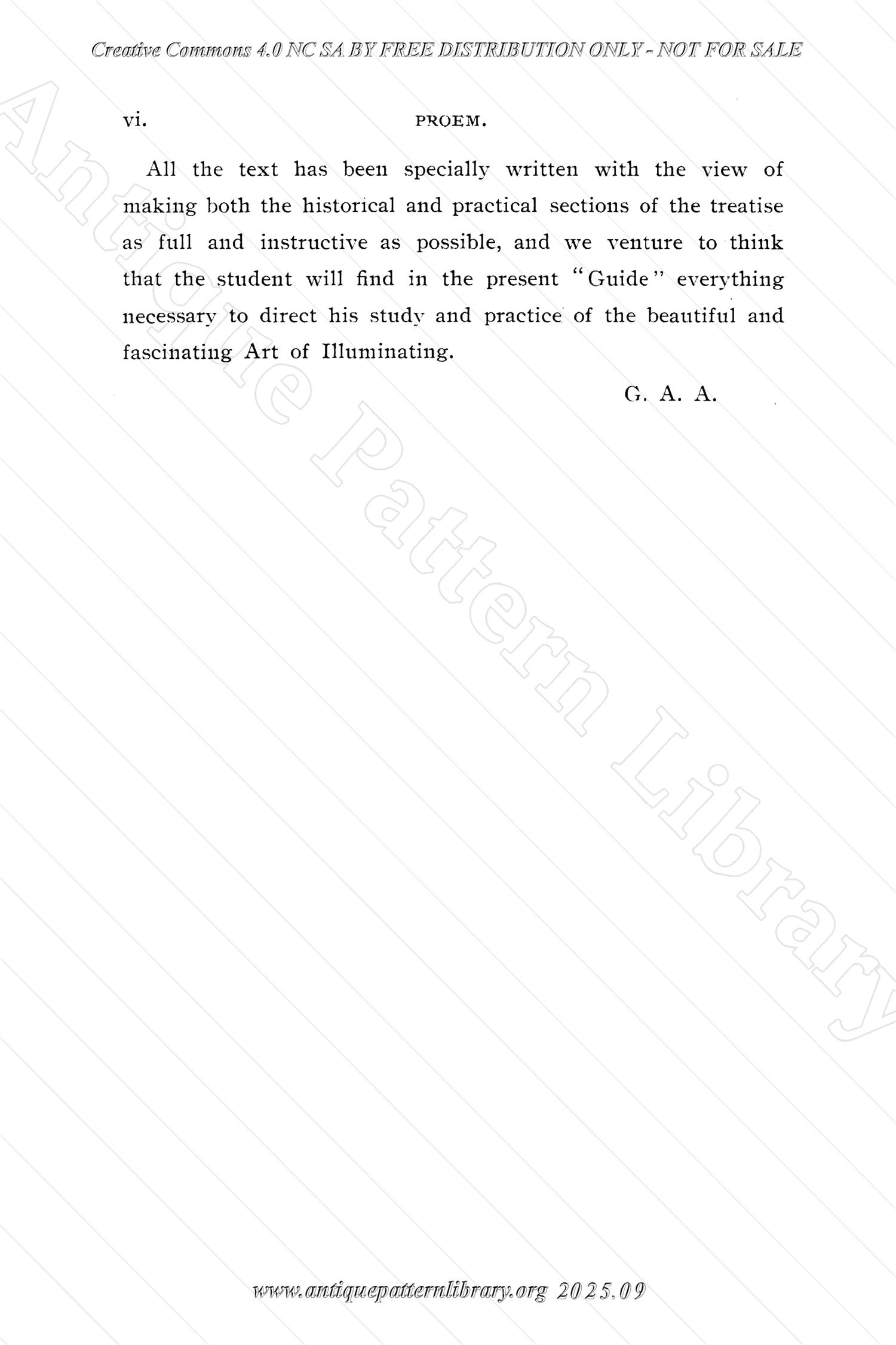 B-YS080 Guide to the Art of Illuminating on Vellum and Paper