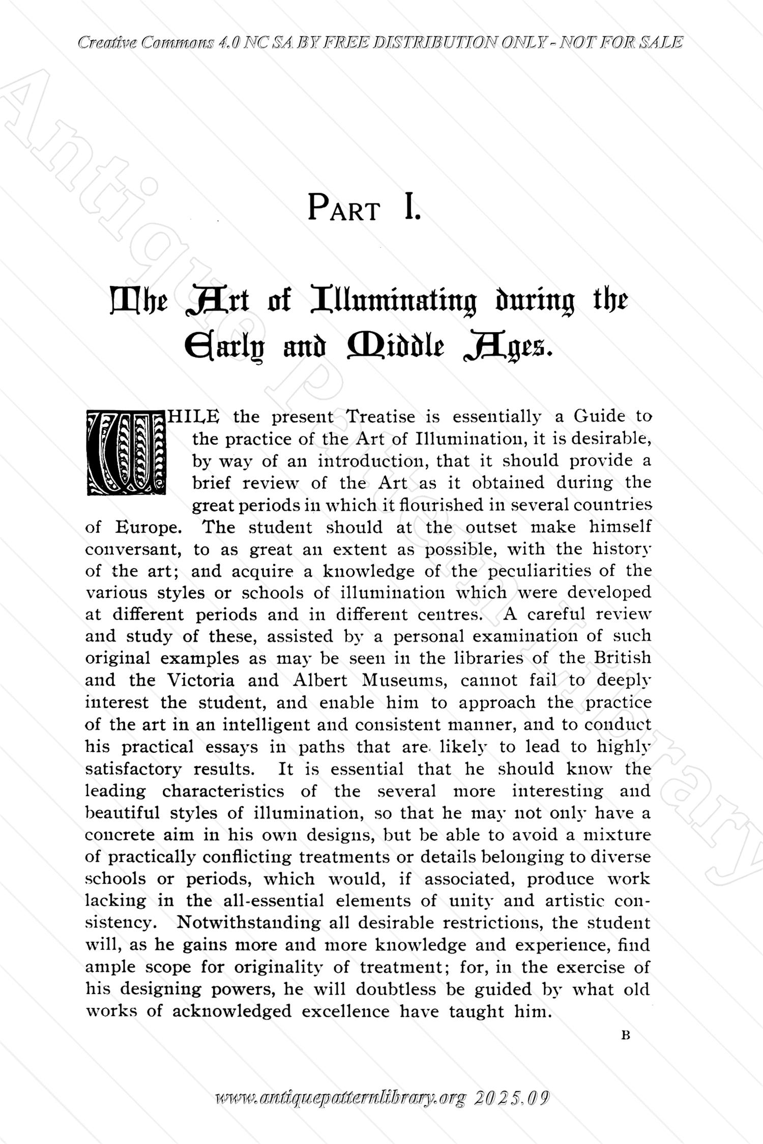 B-YS080 Guide to the Art of Illuminating on Vellum and Paper