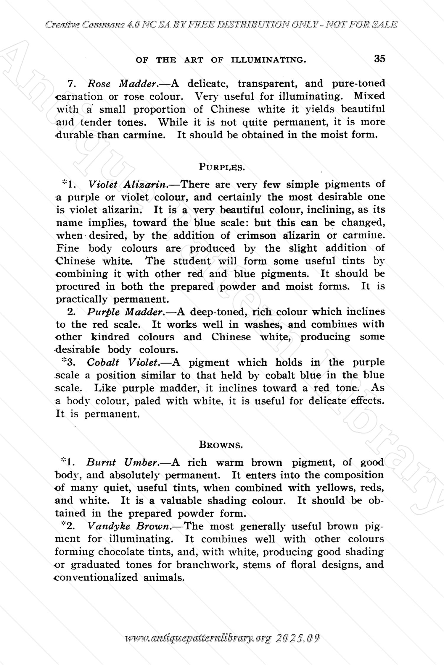 B-YS080 Guide to the Art of Illuminating on Vellum and Paper