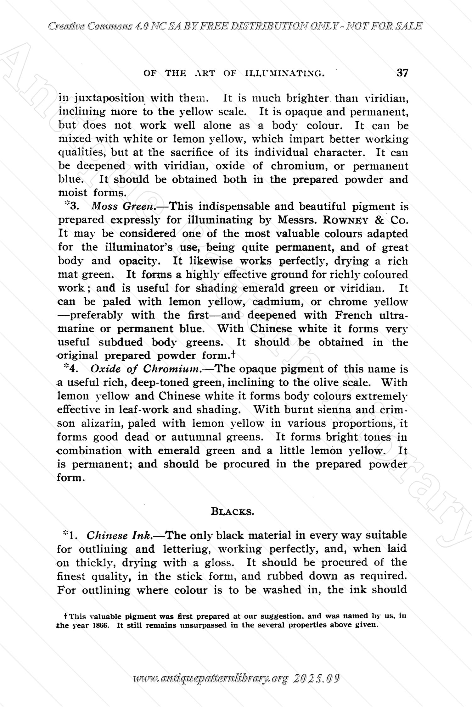 B-YS080 Guide to the Art of Illuminating on Vellum and Paper