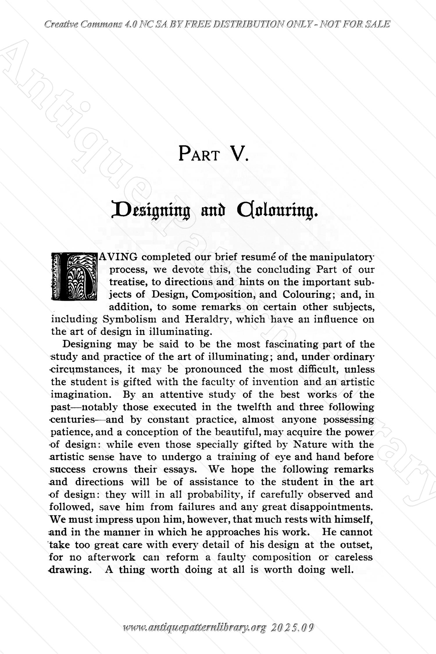 B-YS080 Guide to the Art of Illuminating on Vellum and Paper