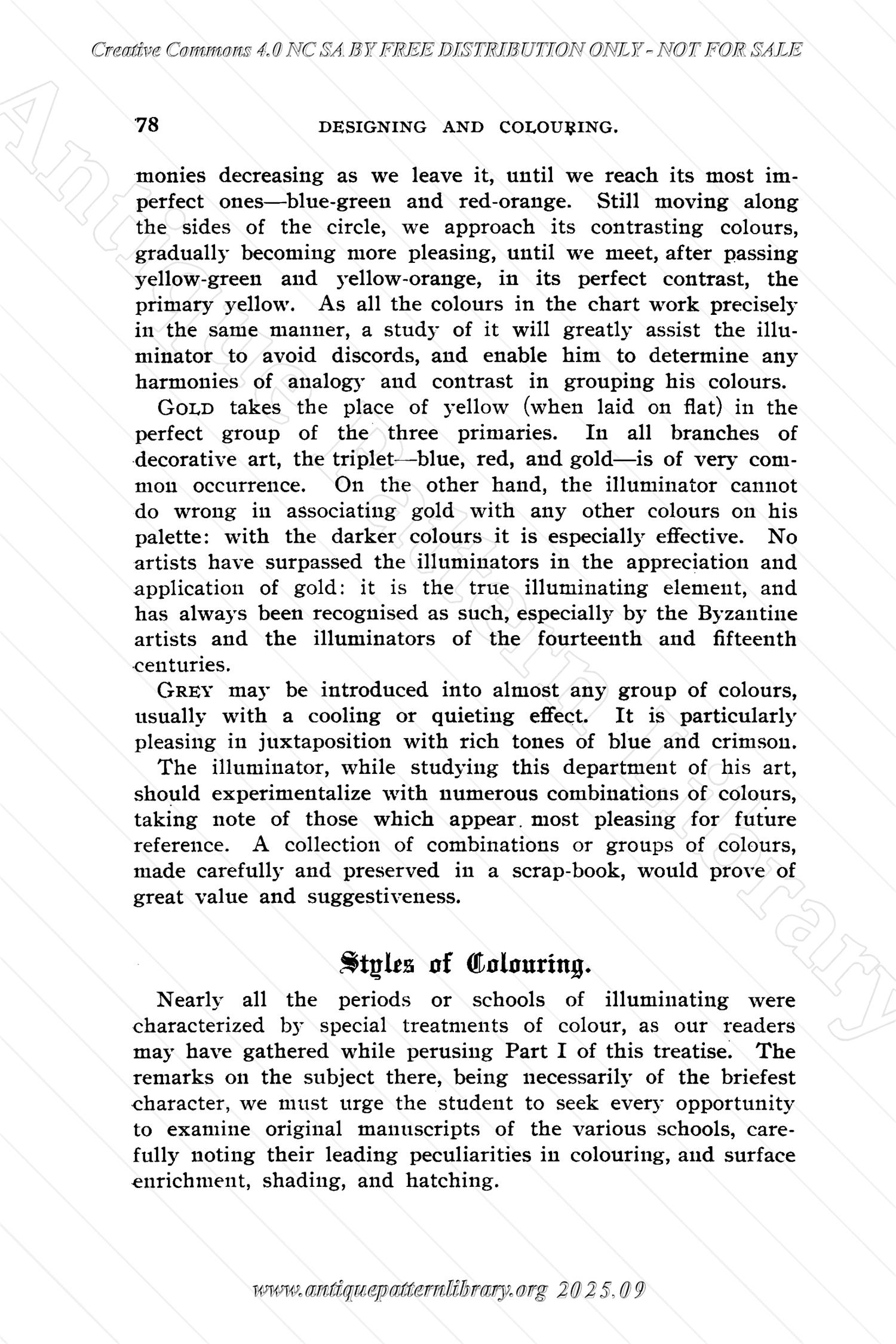 B-YS080 Guide to the Art of Illuminating on Vellum and Paper