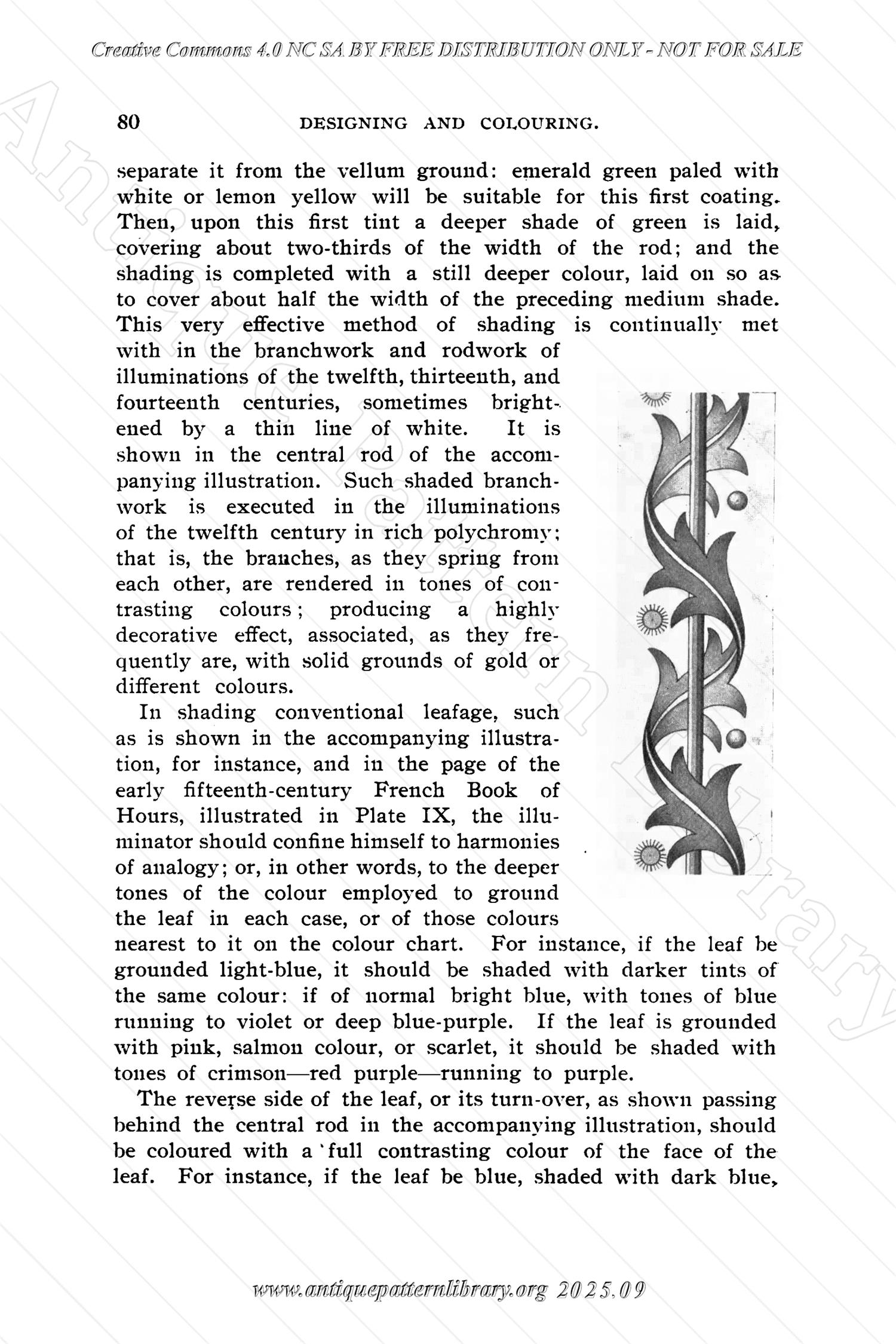 B-YS080 Guide to the Art of Illuminating on Vellum and Paper