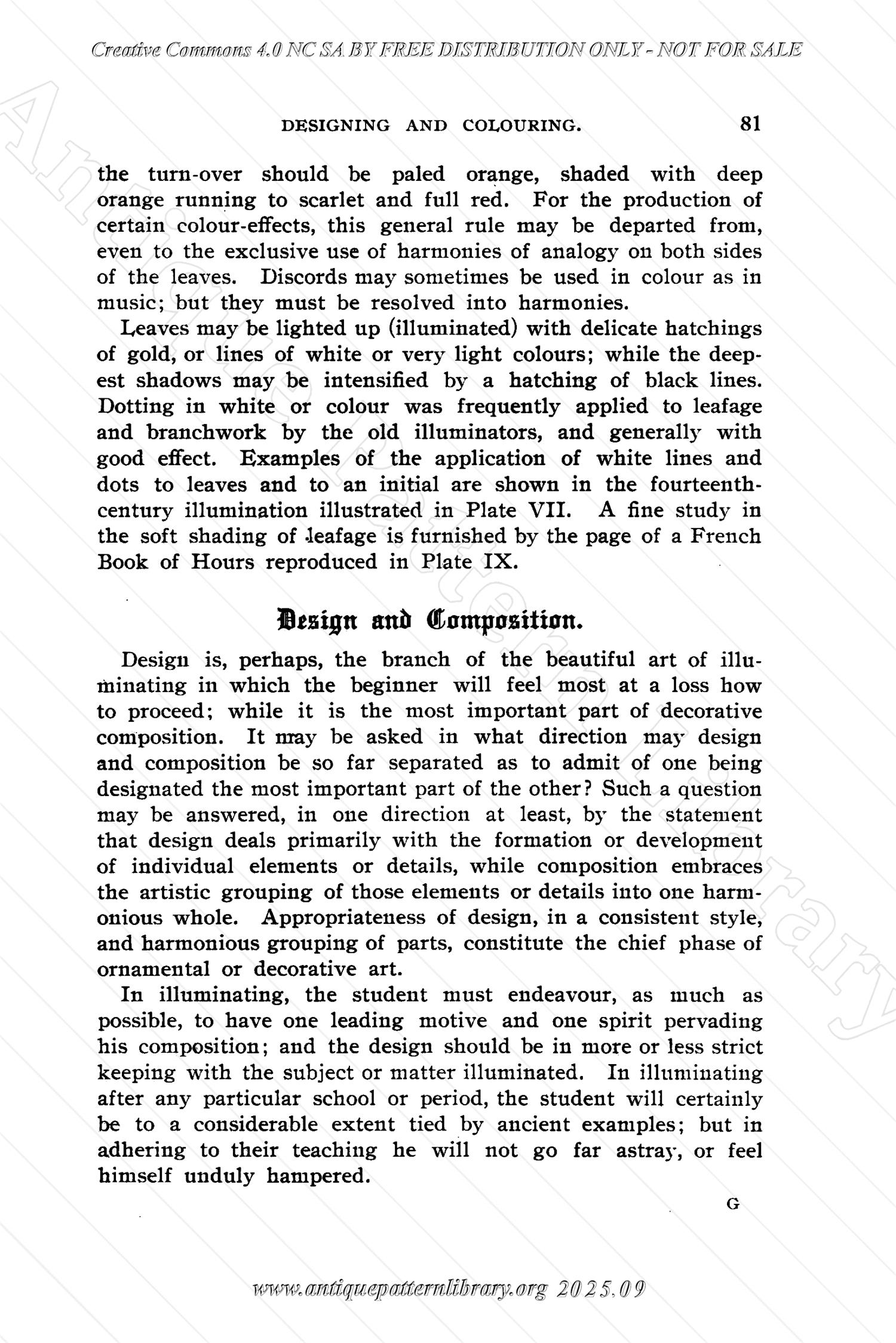 B-YS080 Guide to the Art of Illuminating on Vellum and Paper