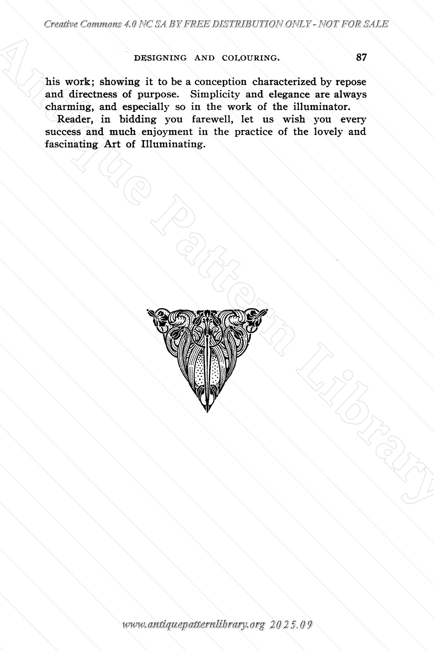 B-YS080 Guide to the Art of Illuminating on Vellum and Paper