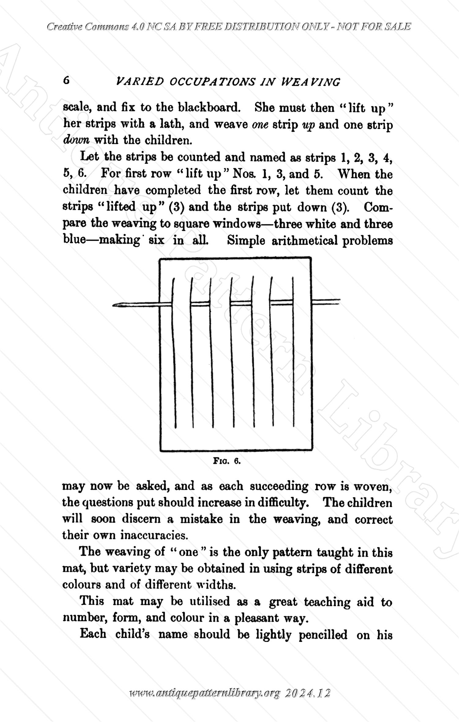 C-YS184 Varied Occupations in Weaving