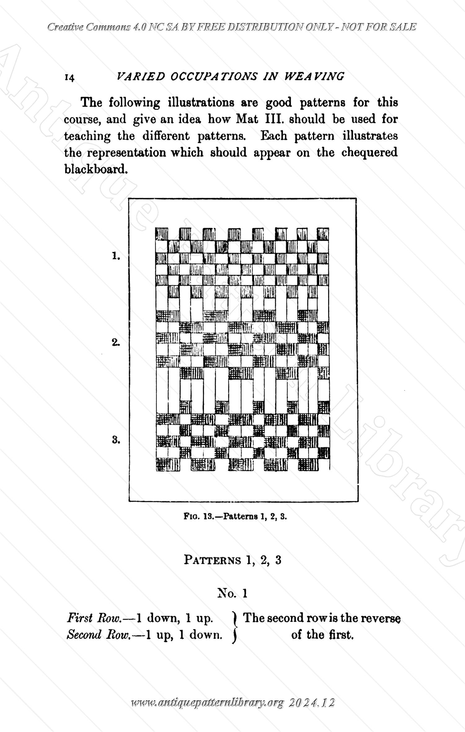 C-YS184 Varied Occupations in Weaving