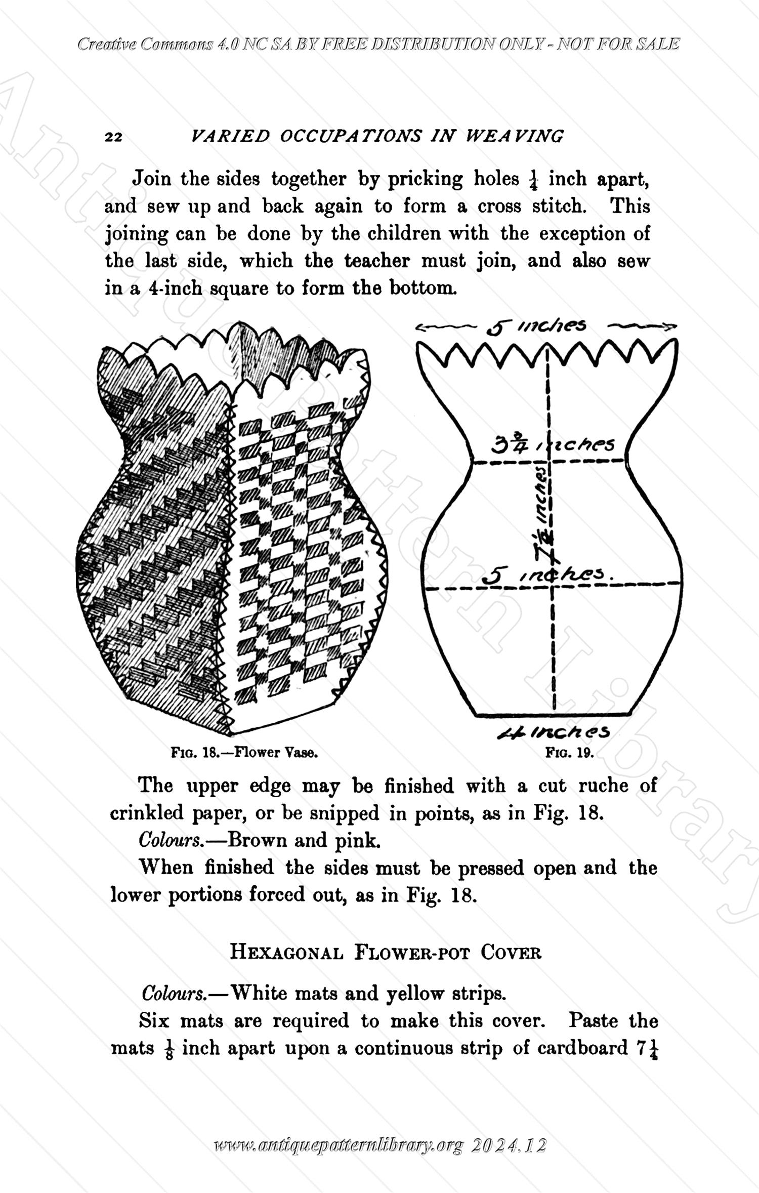 C-YS184 Varied Occupations in Weaving