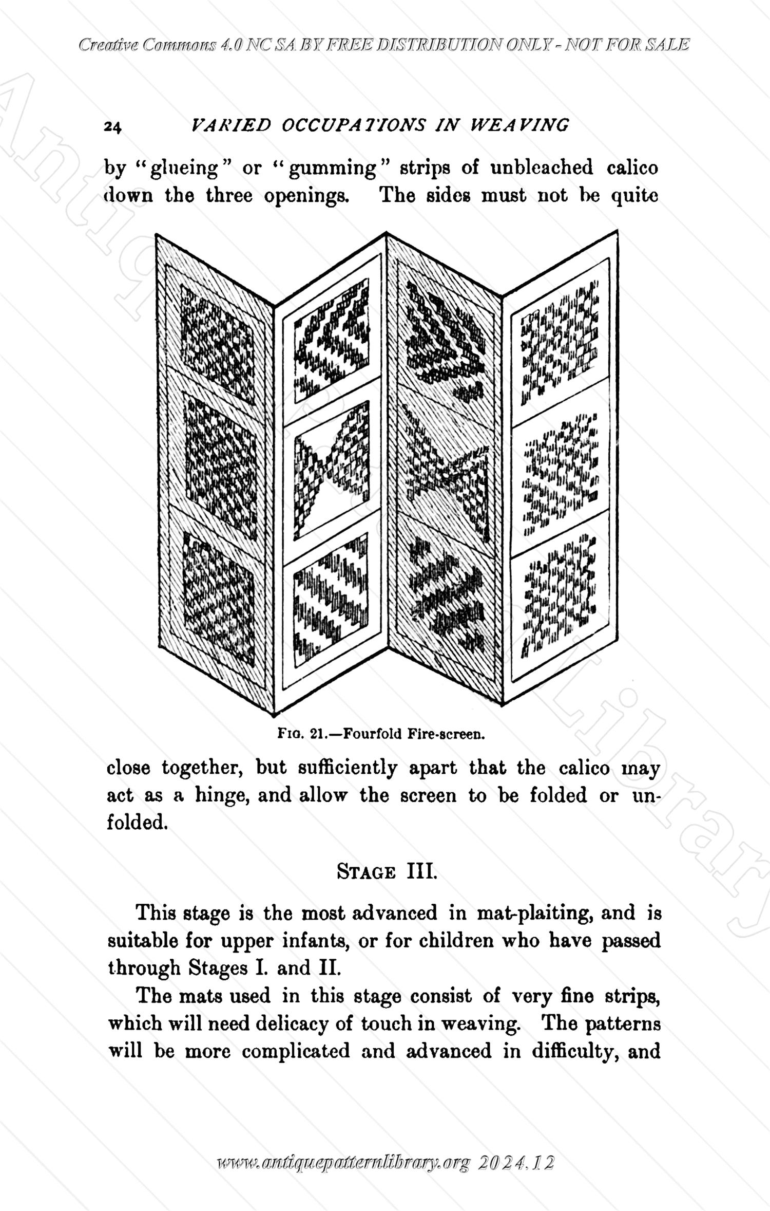 C-YS184 Varied Occupations in Weaving