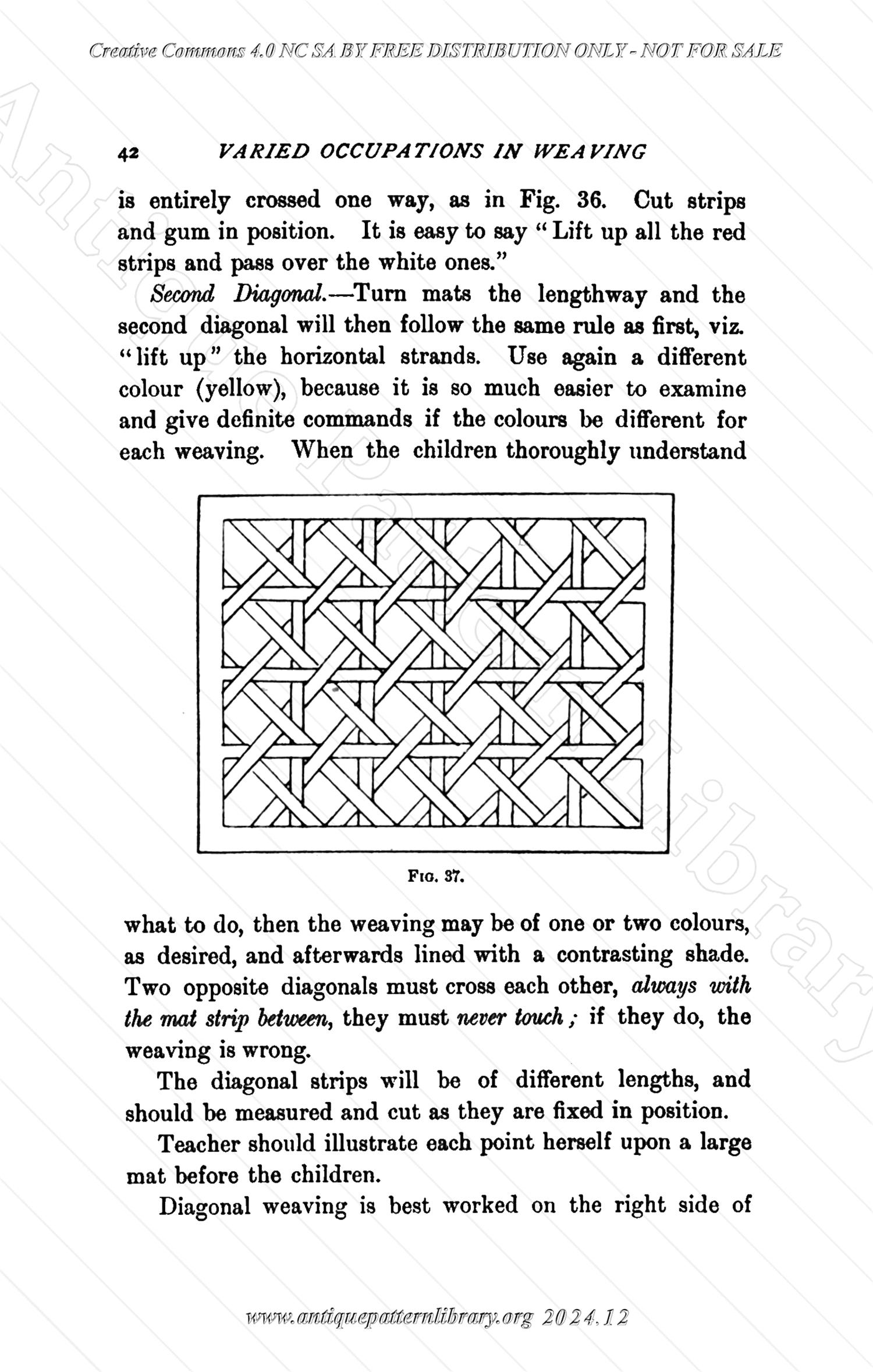 C-YS184 Varied Occupations in Weaving