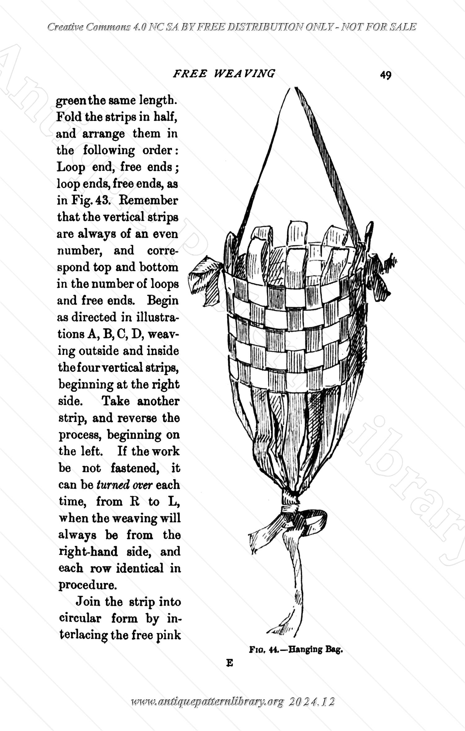 C-YS184 Varied Occupations in Weaving