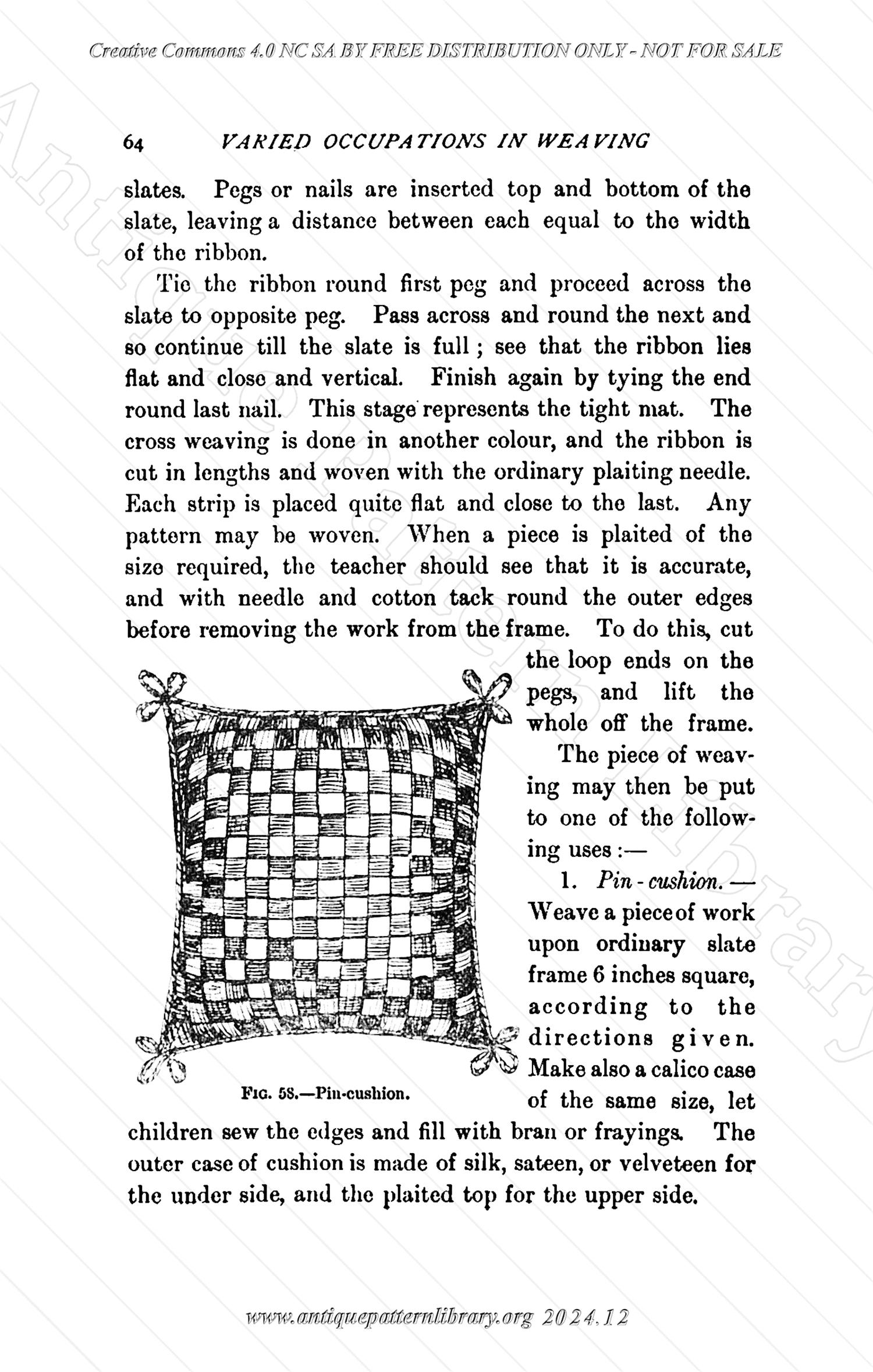 C-YS184 Varied Occupations in Weaving