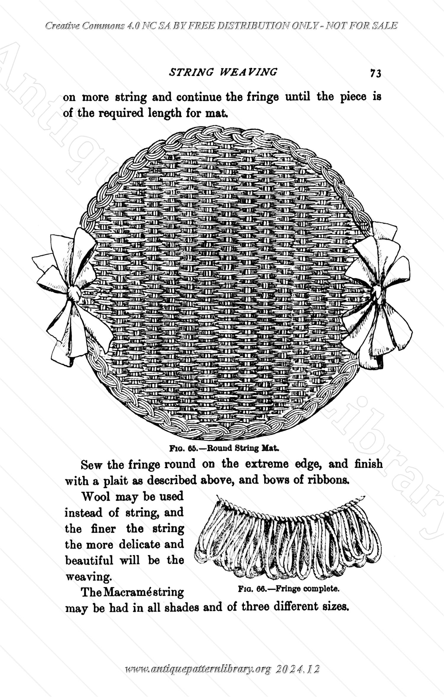 C-YS184 Varied Occupations in Weaving