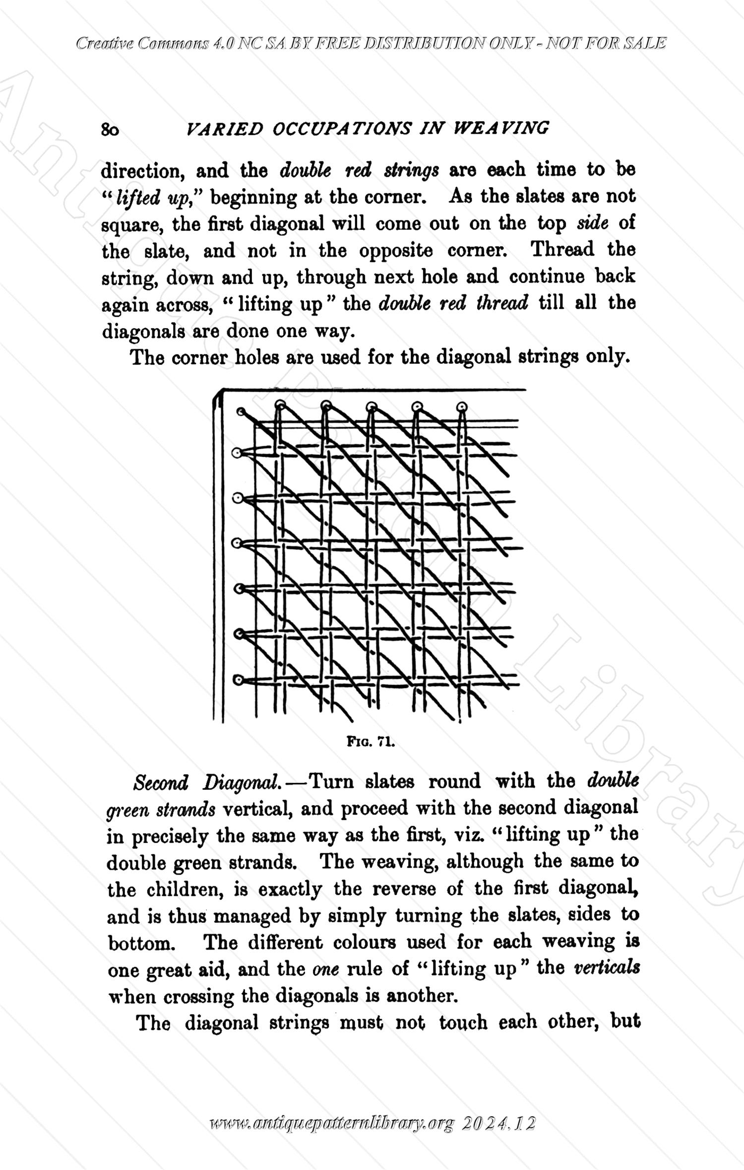 C-YS184 Varied Occupations in Weaving