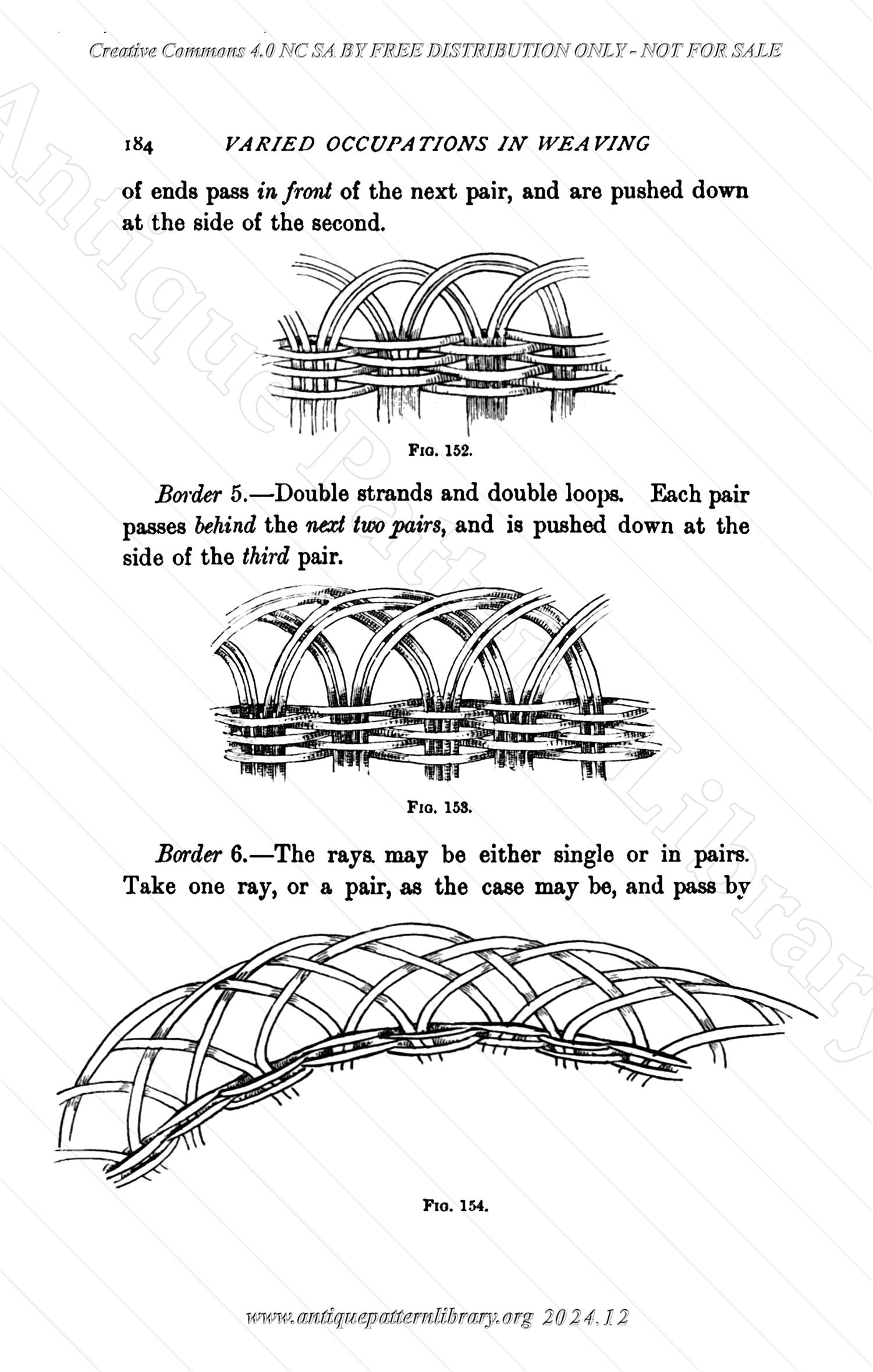 C-YS184 Varied Occupations in Weaving