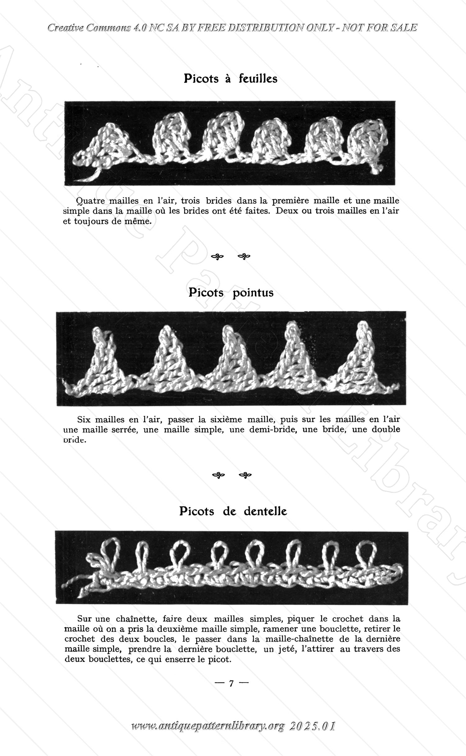 C-YS538 Les Points de Crochet