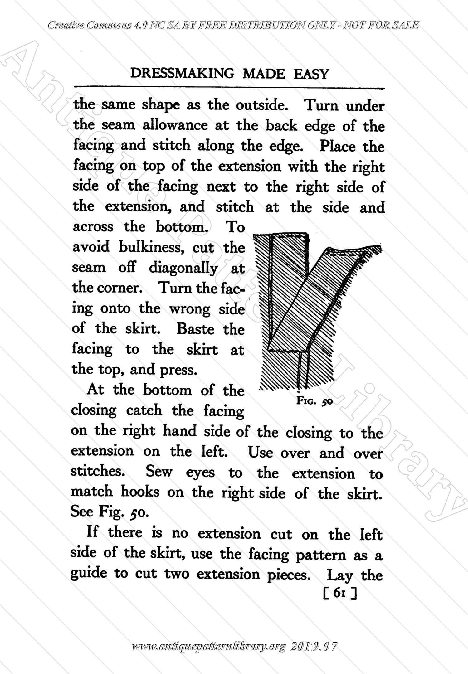 C-YS628 Dressmaking Made Easy