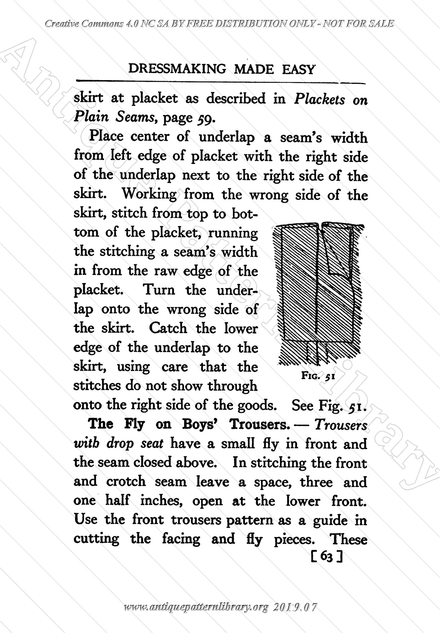 C-YS628 Dressmaking Made Easy