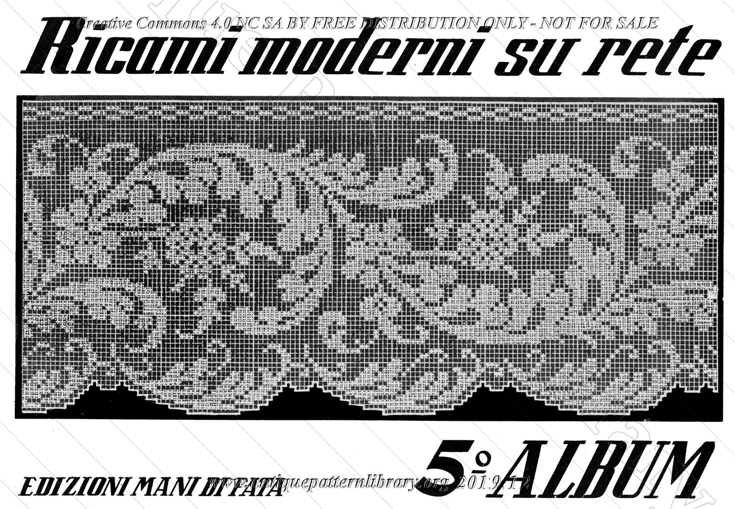 D-II006 Ricami Moderni su rete 5. Album