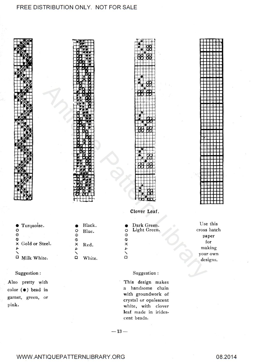 E-LY001 Apache Beadwork