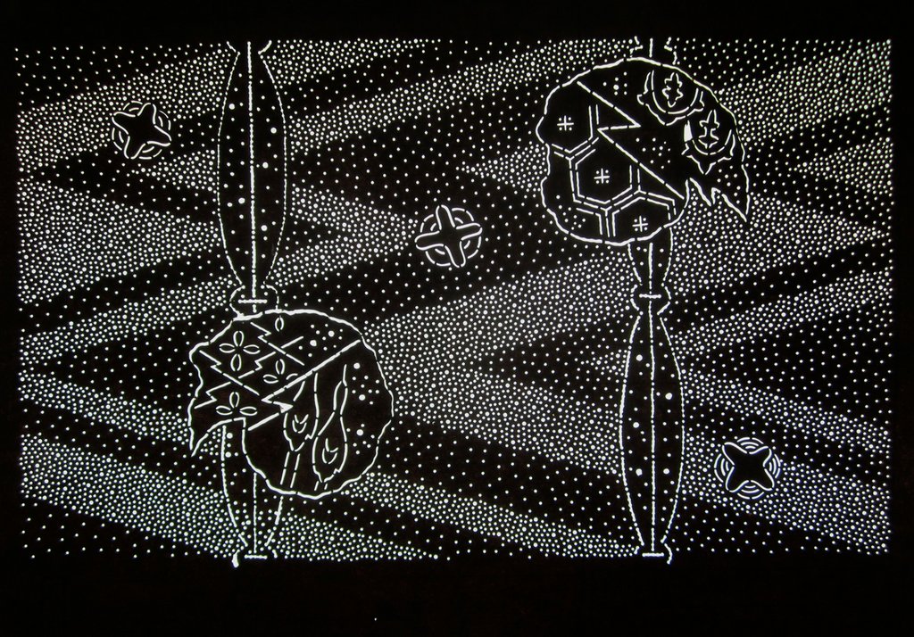 E-OP001 Japanese Katagami