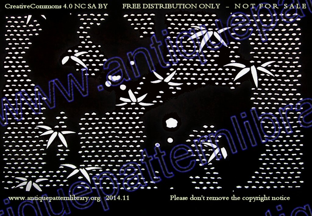 E-OP001 Japanese Katagami