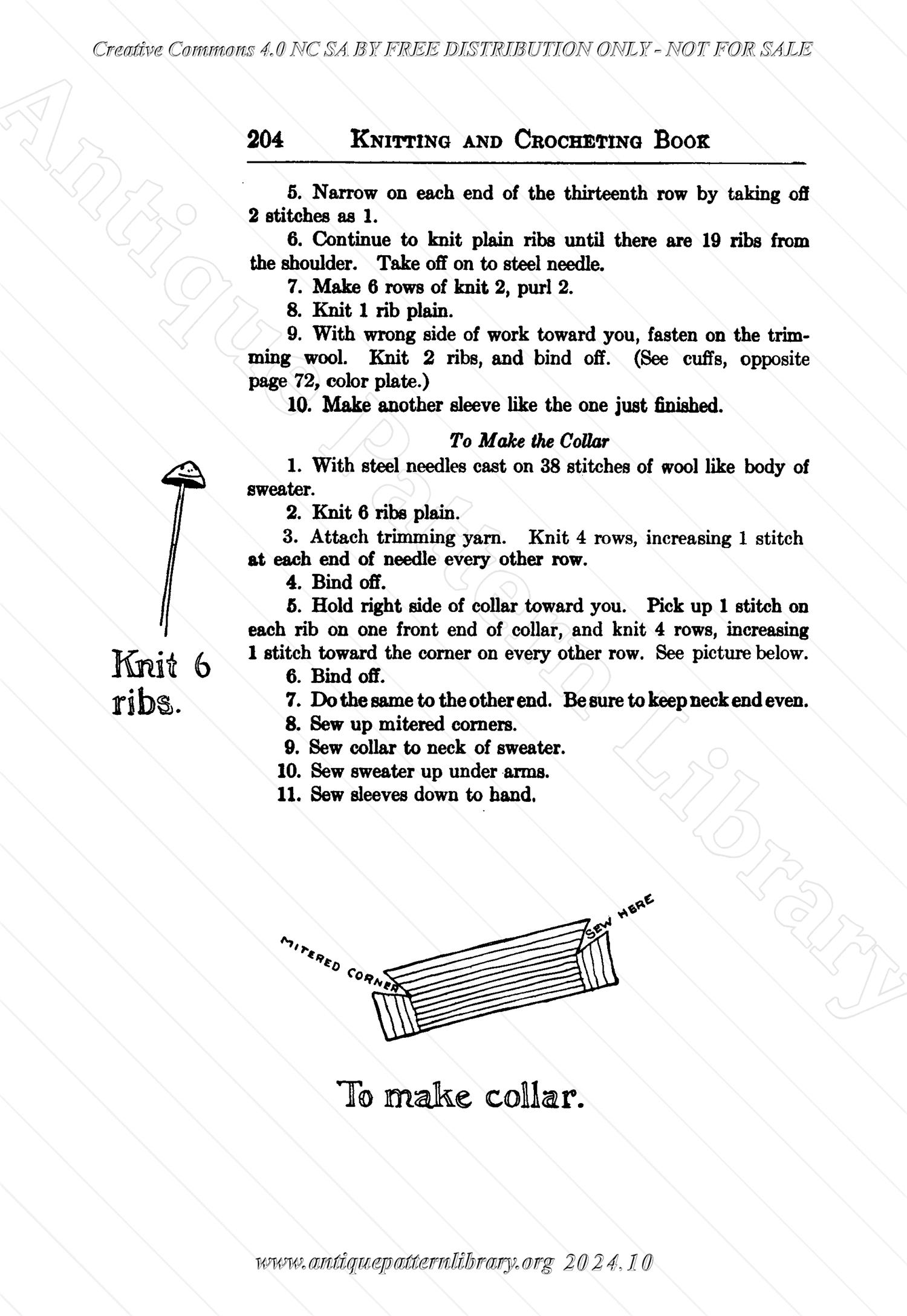 E-WM263 The Mary Frances Knitting and Crocheting Book