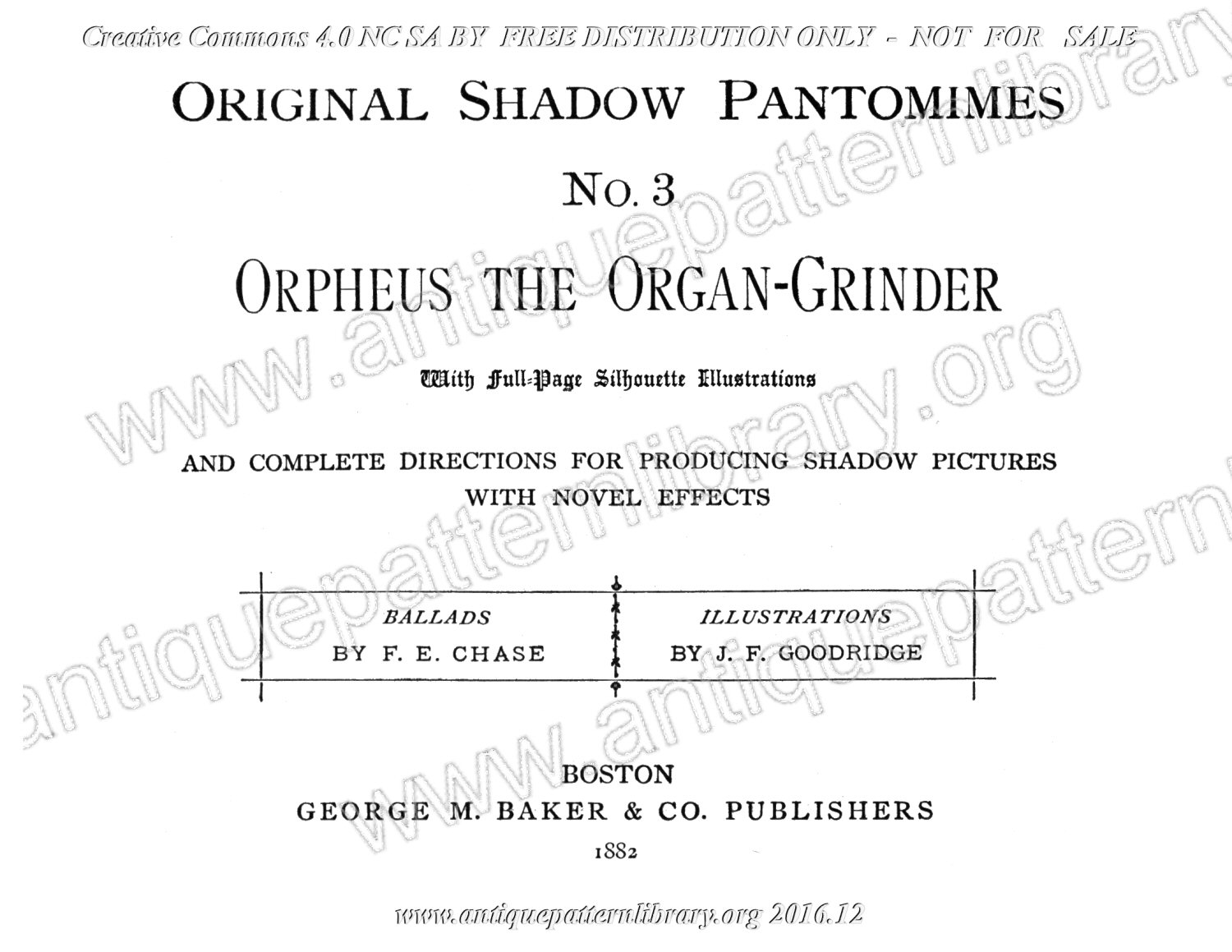 F-WM044 Orpheus the Organ Grinder