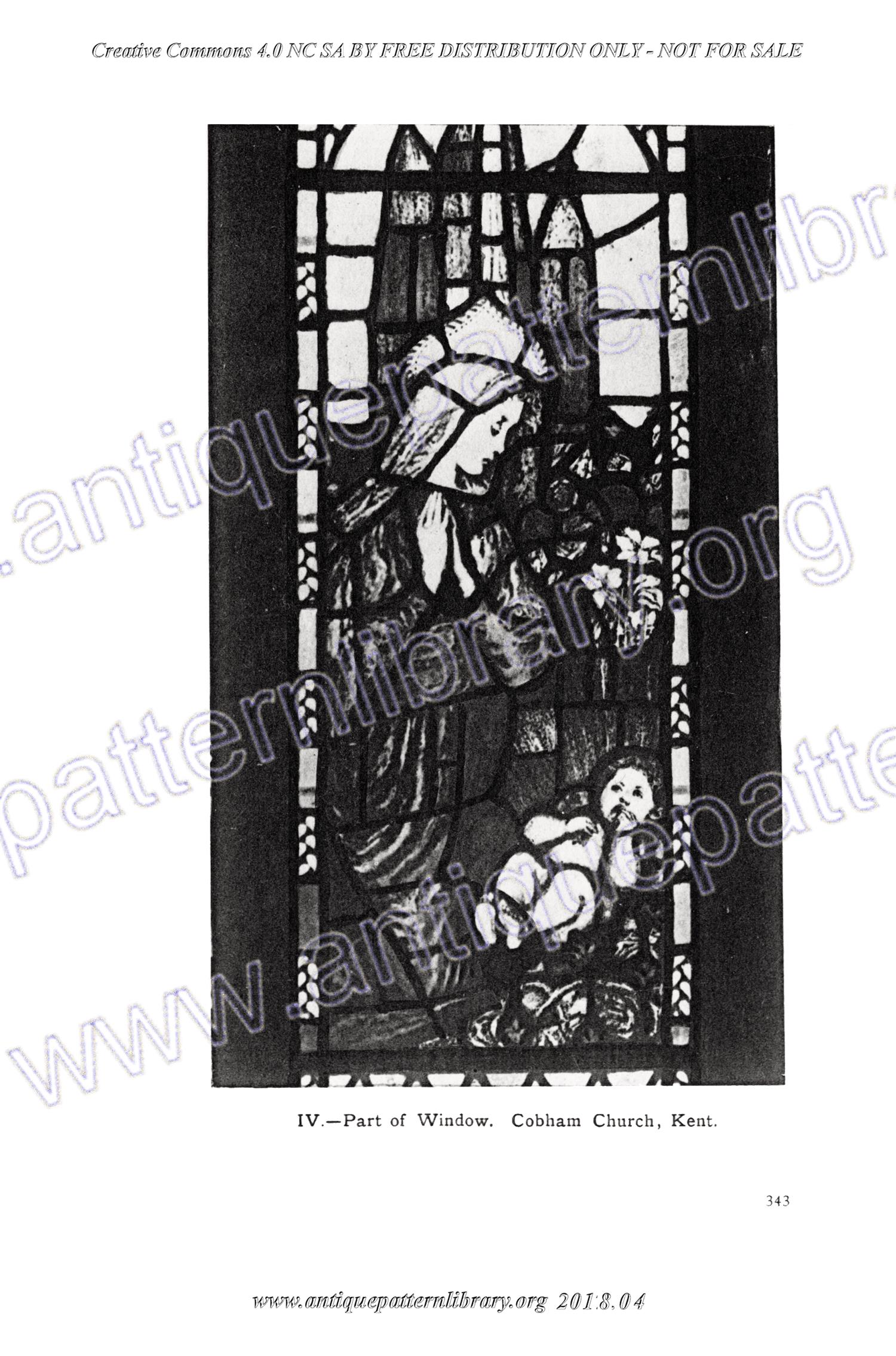 F-WM137 No. IV. Stained Glass Work