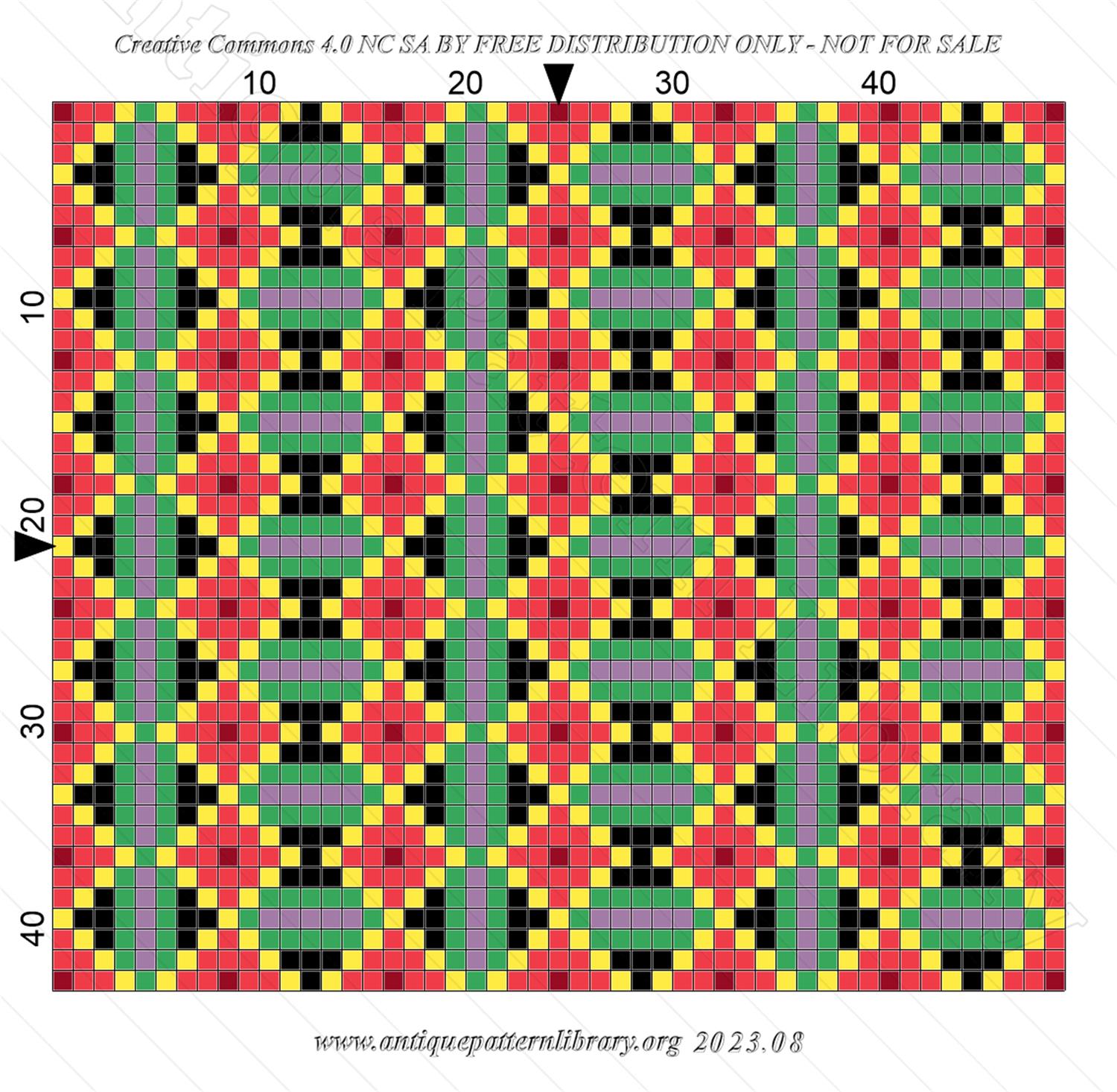 G-SR003 Small repeating squares