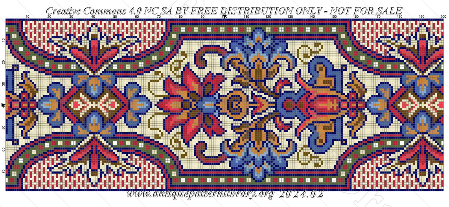 H-CW001 Embroidered border