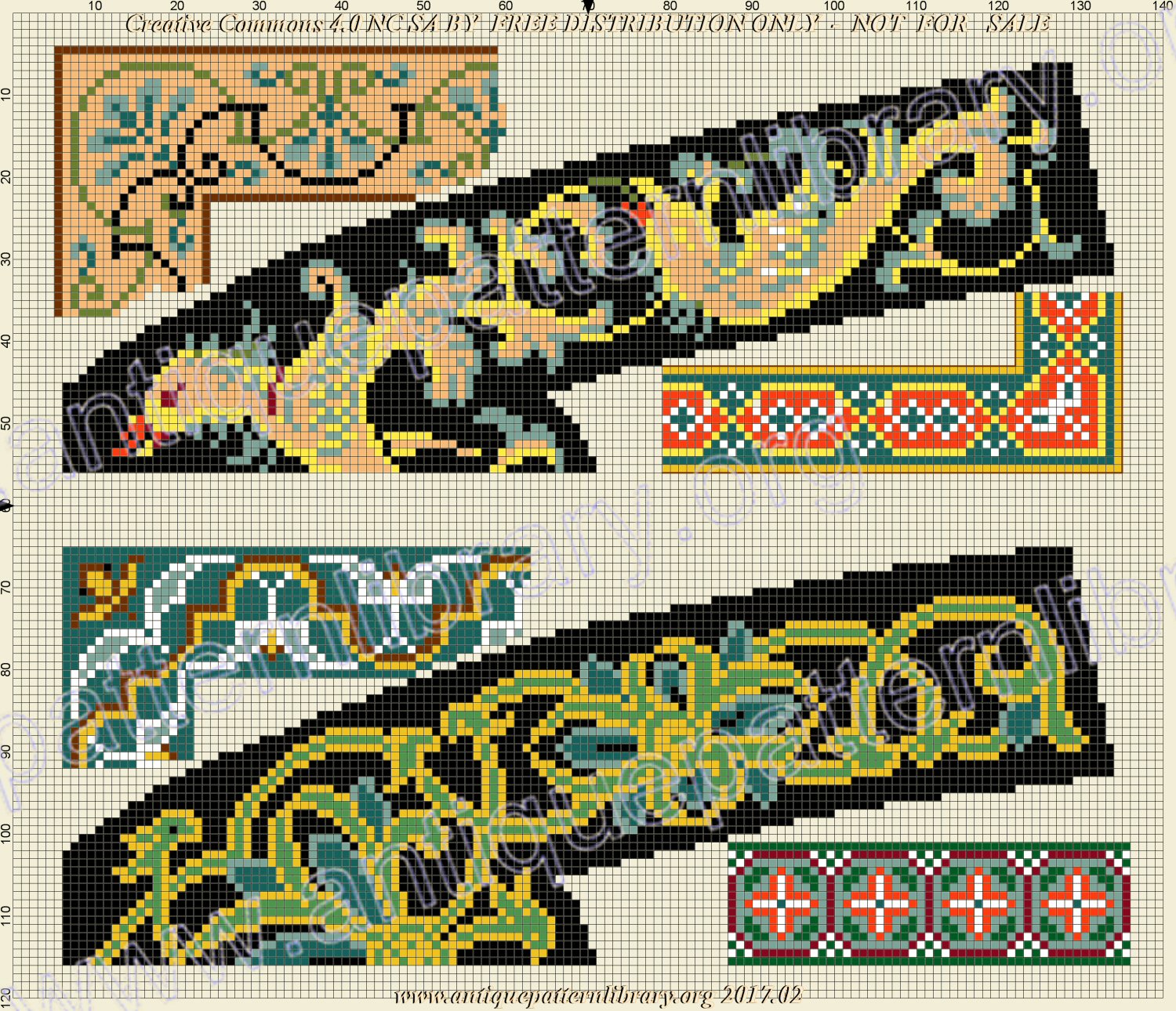 H-EU001 Embroidery patterns - Dessins de broderie - Neueste Stickvorlagen