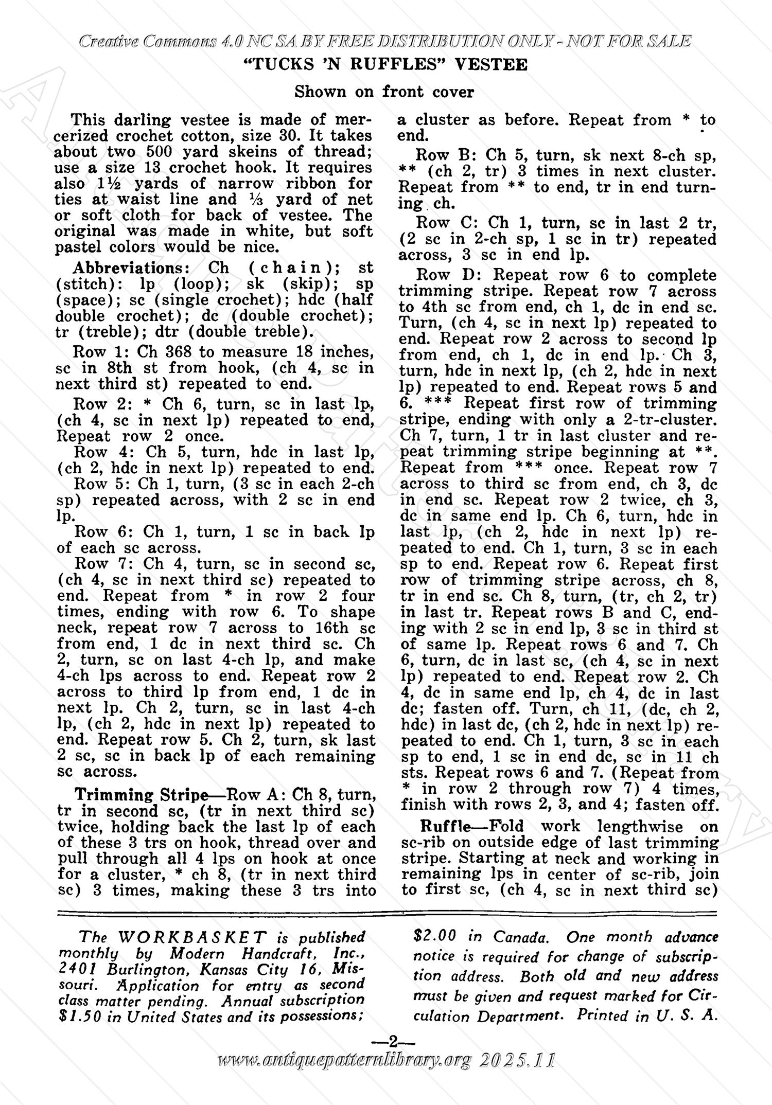 I-WB137 The Workbasket