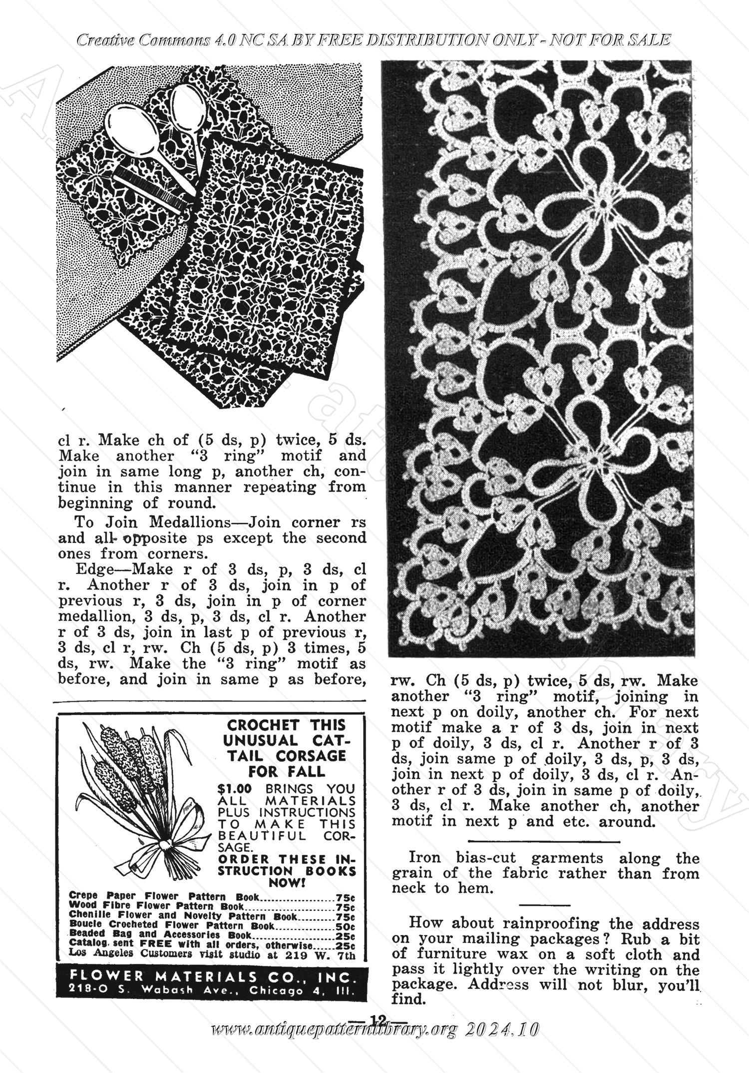 I-WB141 The Workbasket Volume 14 October 1948  No.1