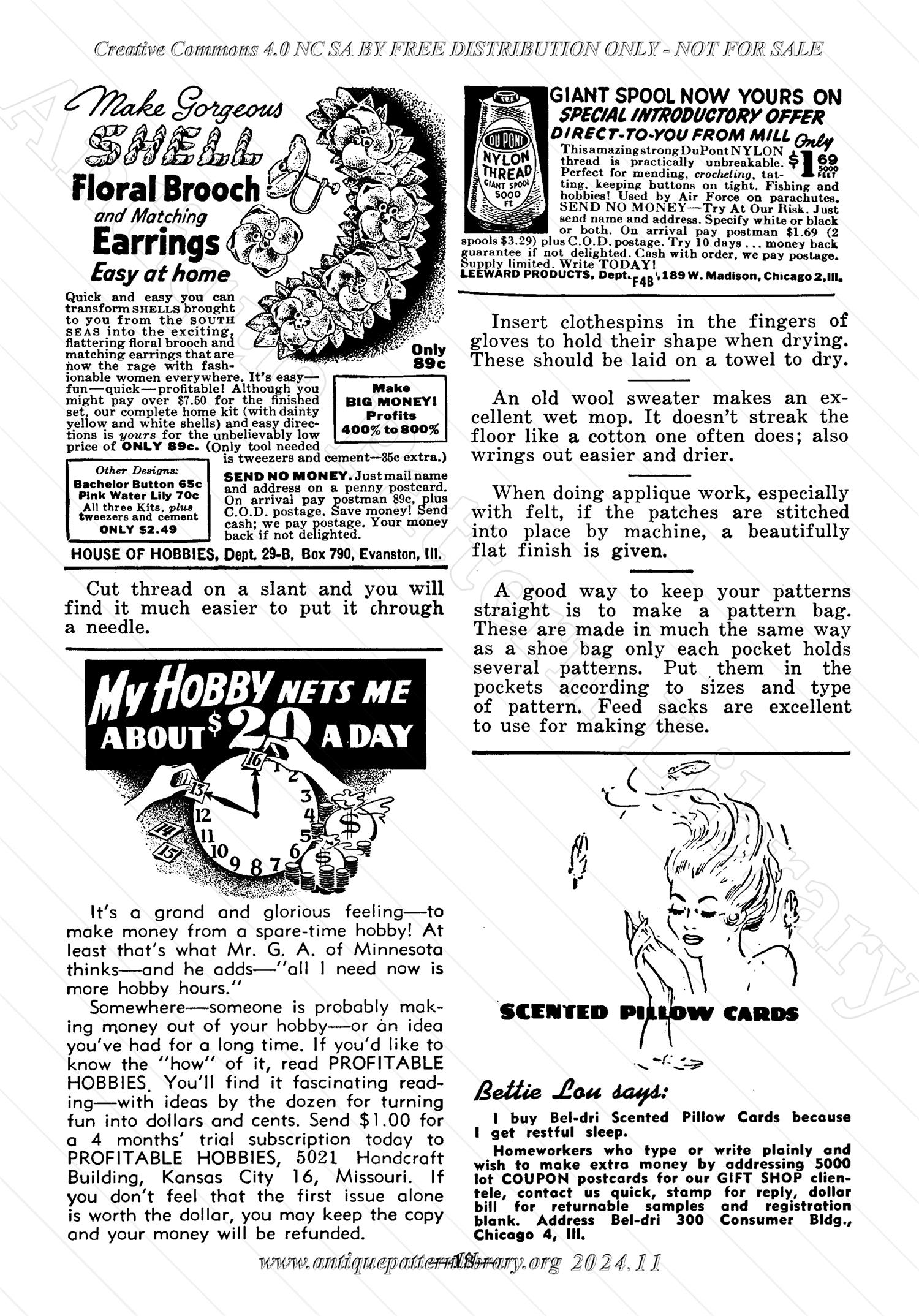 I-WB145 The Workbasket Volume 14 February 1949 No. 5