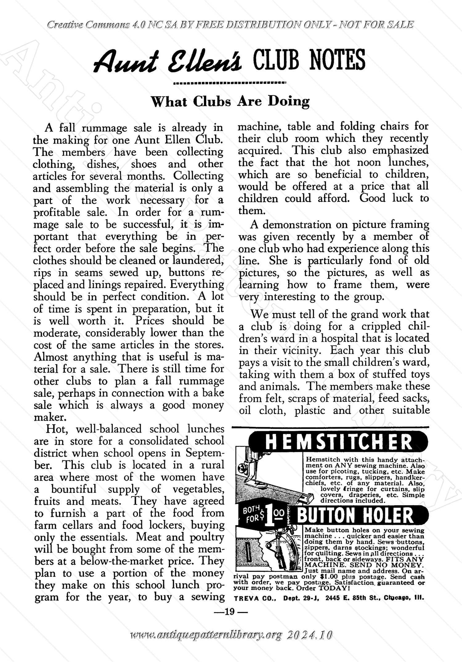 I-WB14A The Workbasket Volume 14 July 1949 No. 10