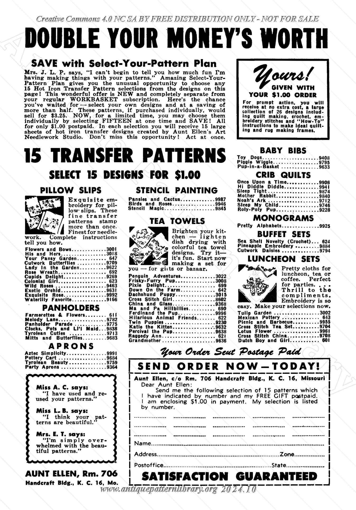 I-WB14A The Workbasket Volume 14 July 1949 No. 10