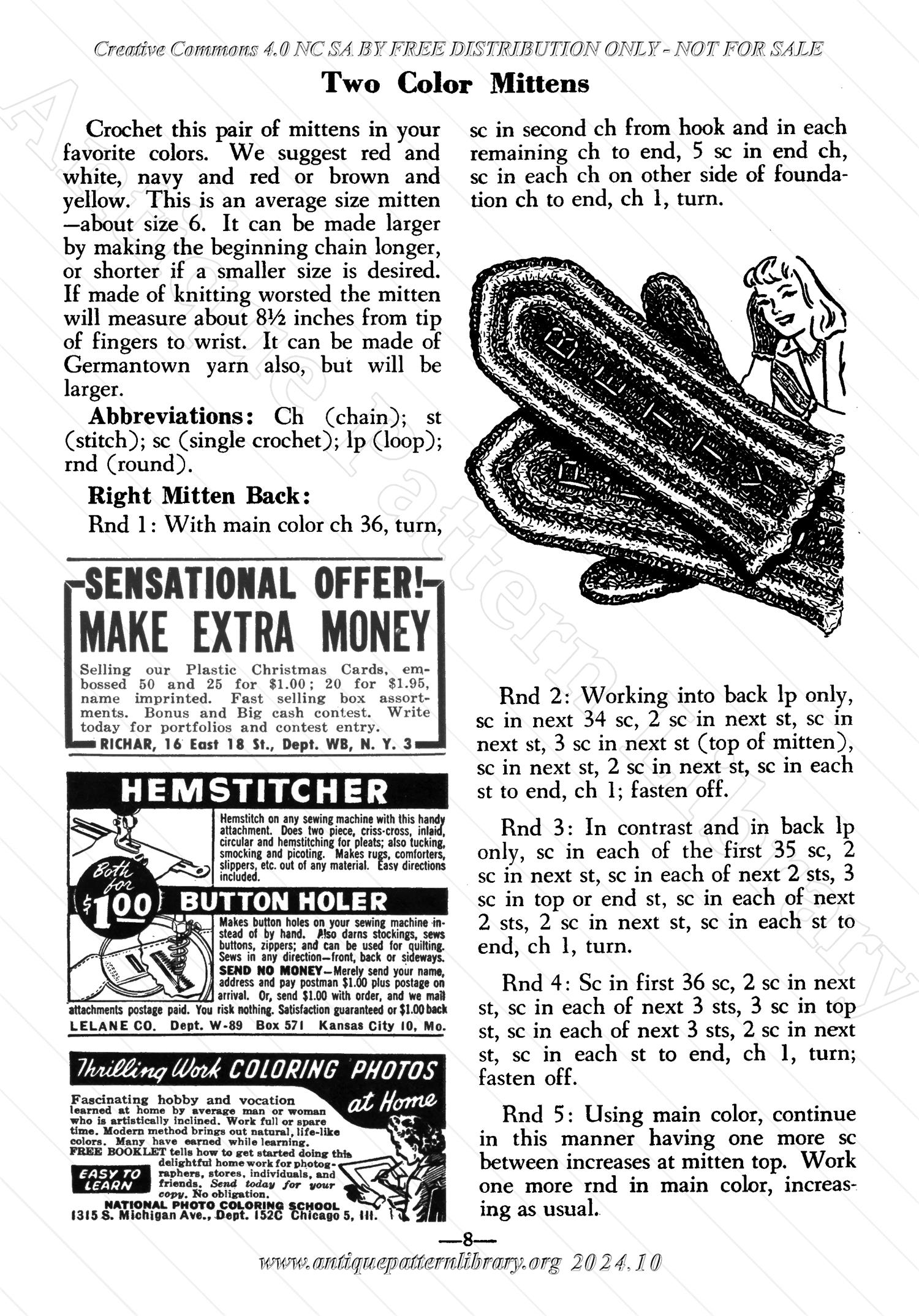 I-WB14B The Workbasket Volume 14 August 1949 No. 11