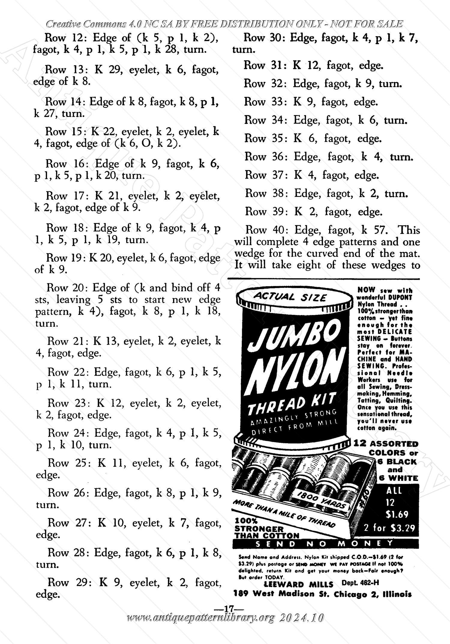 I-WB14B The Workbasket Volume 14 August 1949 No. 11