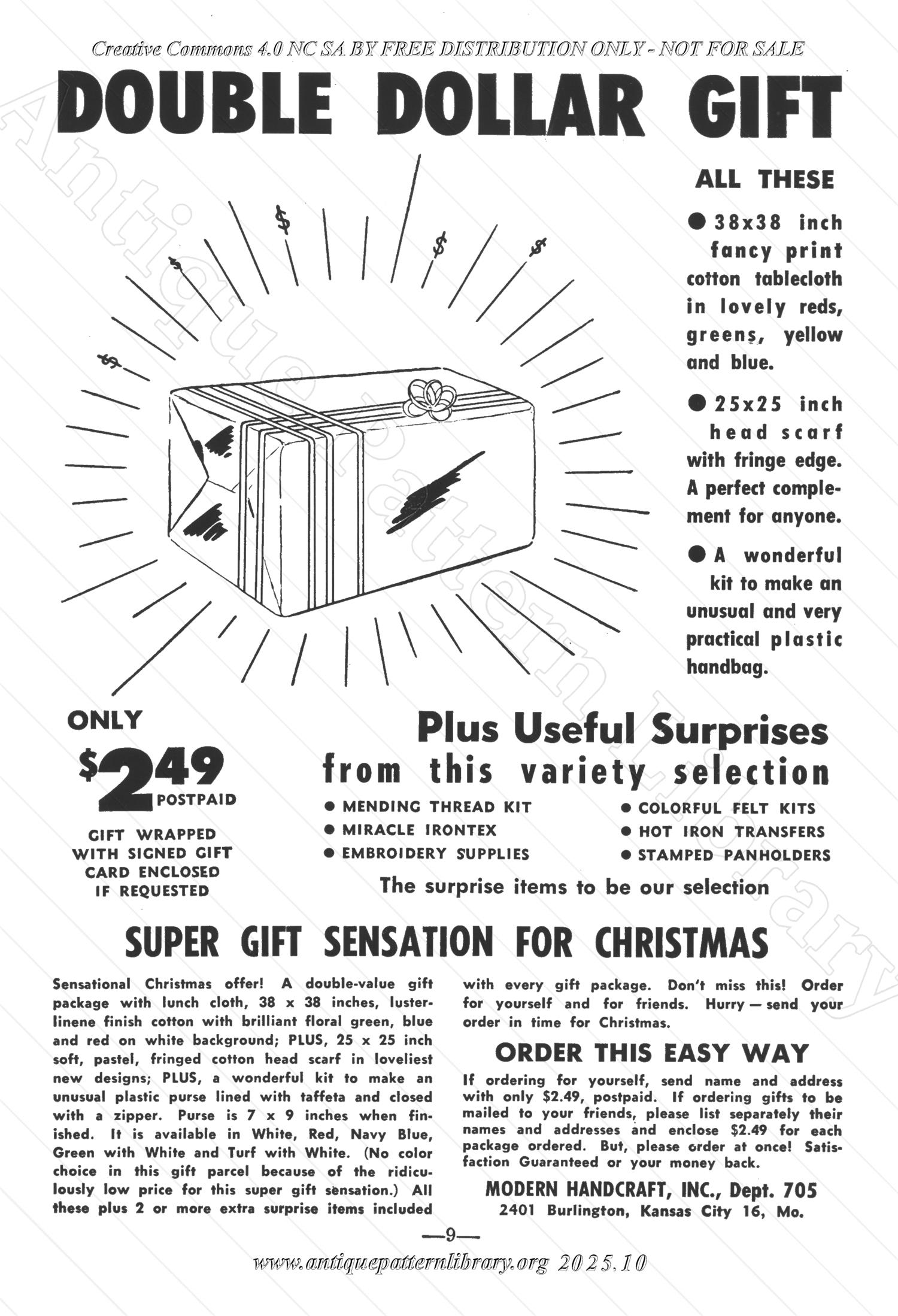 I-WB153 The Workbasket Volume 15 December 1949  No. 3