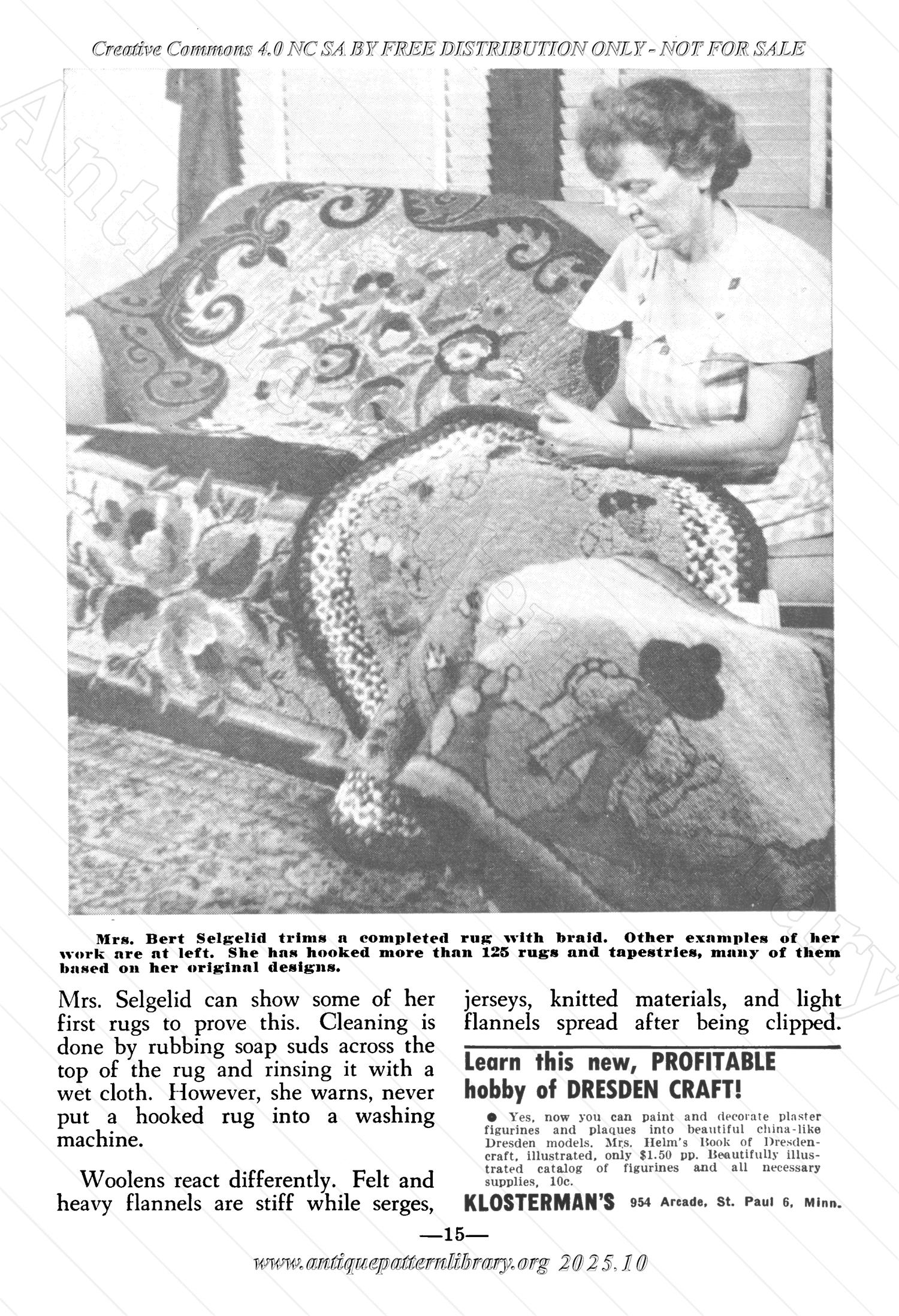 I-WB153 The Workbasket Volume 15 December 1949  No. 3
