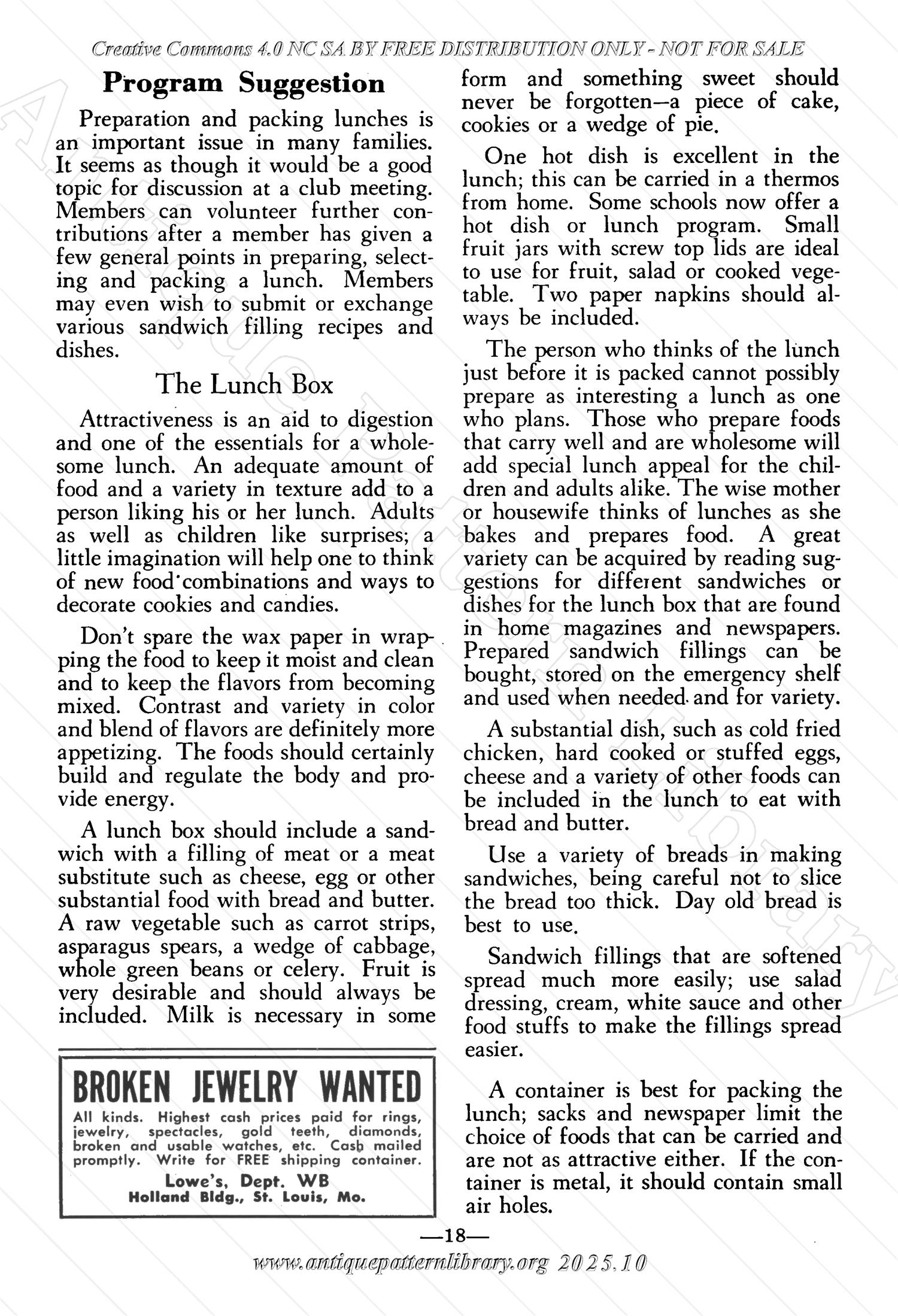 I-WB153 The Workbasket Volume 15 December 1949  No. 3