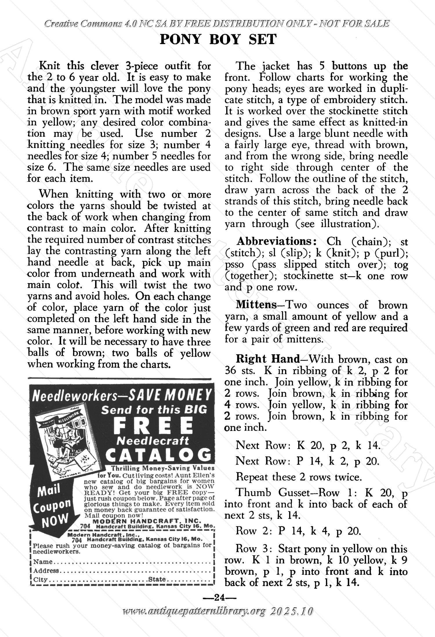 I-WB153 The Workbasket Volume 15 December 1949  No. 3